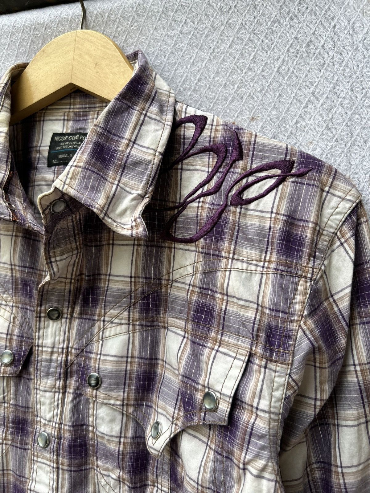 20471120 × Japanese Brand NCFM - Japanese plaid button seditionaries shirt Size US M / EU 48-50 / 2 - 5 Thumbnail