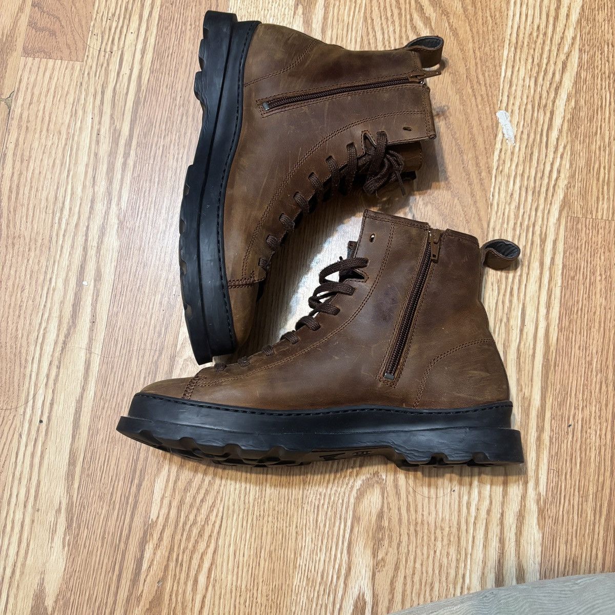 Camper Brown leather Camper boot, Brutus Size US 9 / EU 42 - 3 Thumbnail