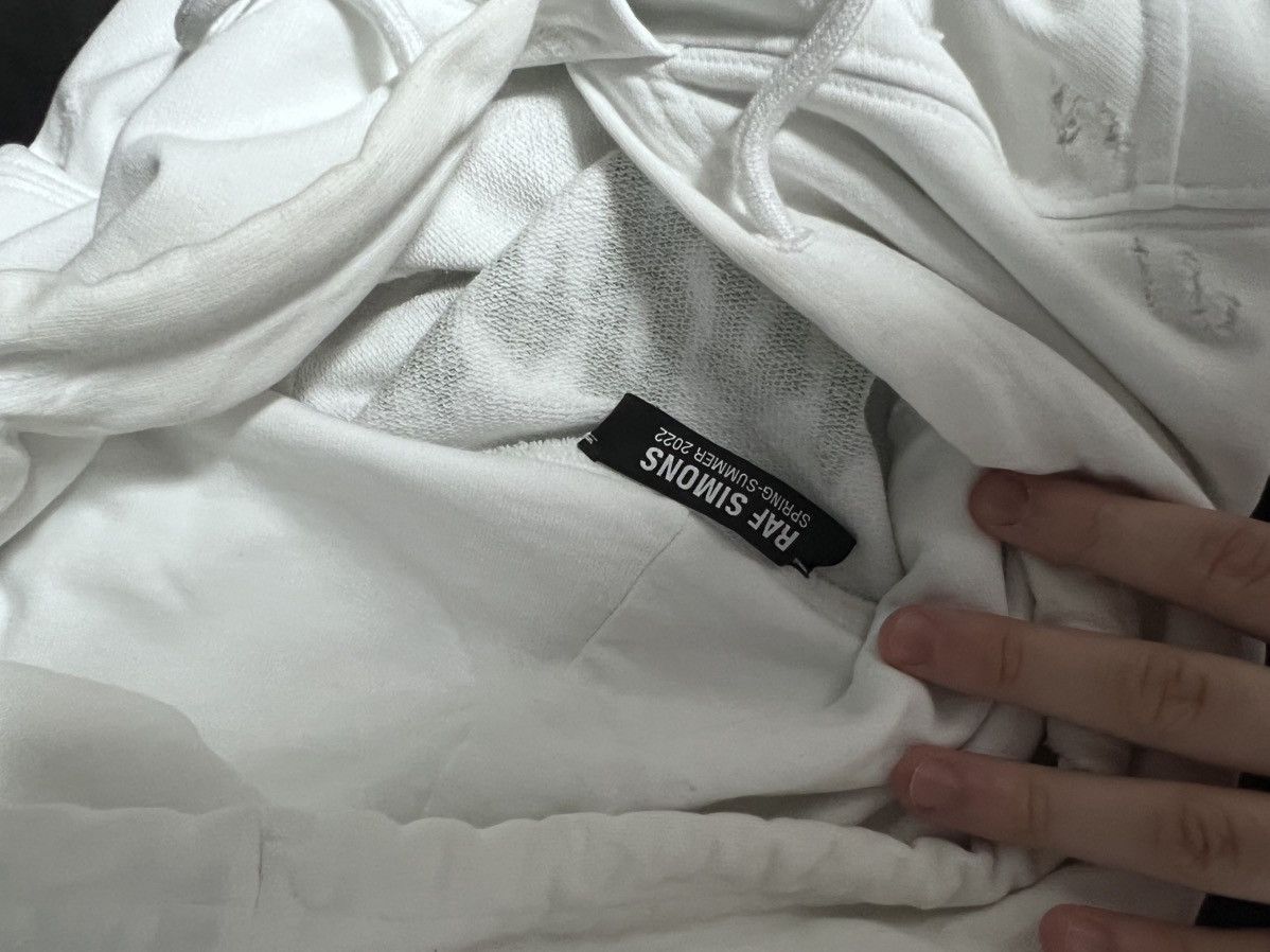 Raf Simons RAF SIMONS Destroyed Oversized Hoodie Size US M / EU 48-50 / 2 - 7 Thumbnail