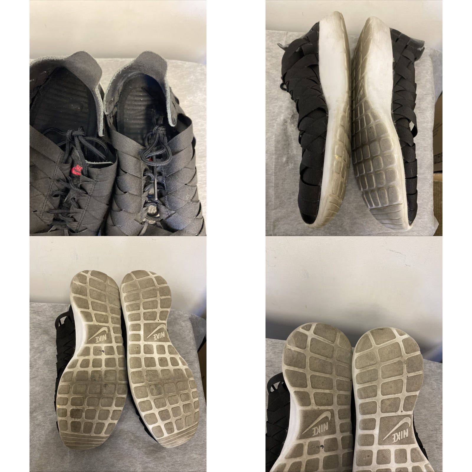 Nike 2014 Nike Roshe Run Woven Men’s 11.5 Black Nike Roshe Run Sneaker Mens Size 11.5 Woven Black 2014 Size US 12 / EU 45 - 8 Thumbnail