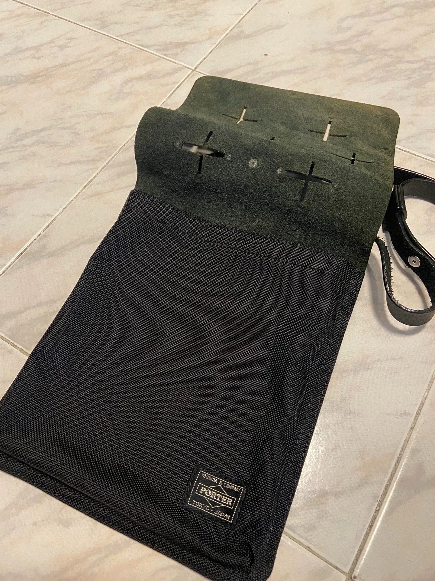 N.Hoolywood NHW x PORTER x Rooster 9/10 Leather Bag Cross Embroidery Size ONE SIZE - 6 Thumbnail