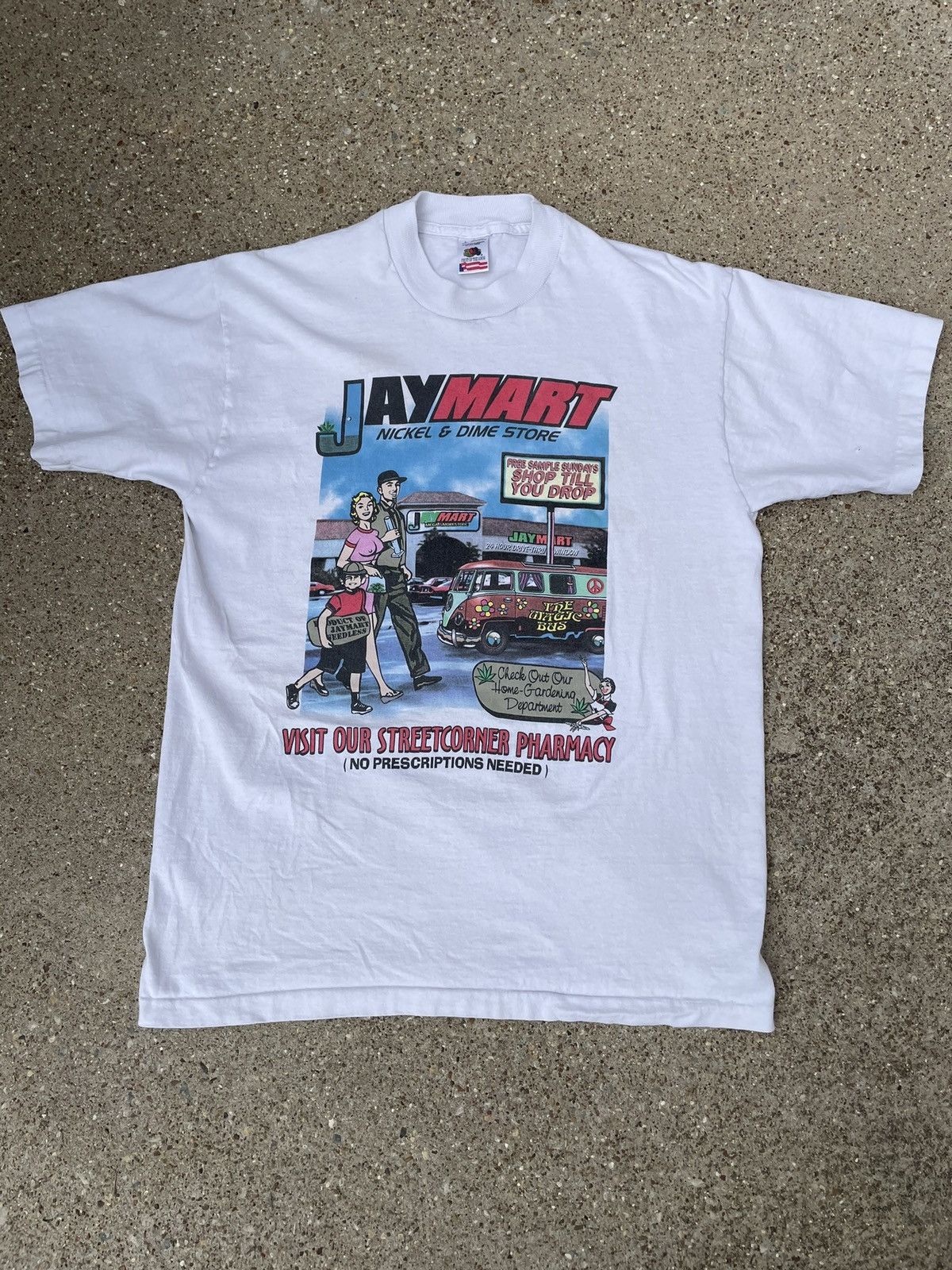 Vintage 90s Dog Eat Dog JayMart Weed Nickel & Dime Tee