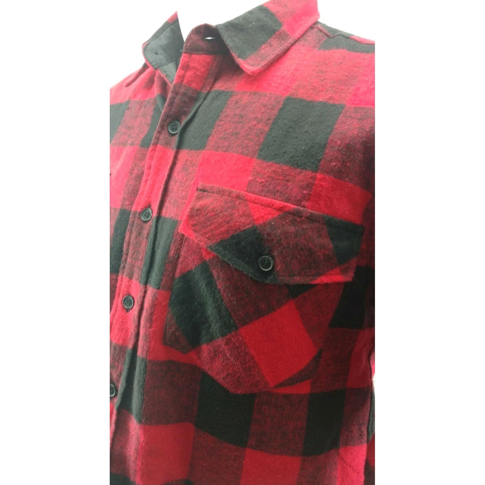 BB Dakota VINTAGE Dakota Red Flannel Jacket Size Medium Plaid Quilted Lining Hipster Dakota Shirt Jacket Mens Size US M / EU 48-50 / 2 - 3 Thumbnail
