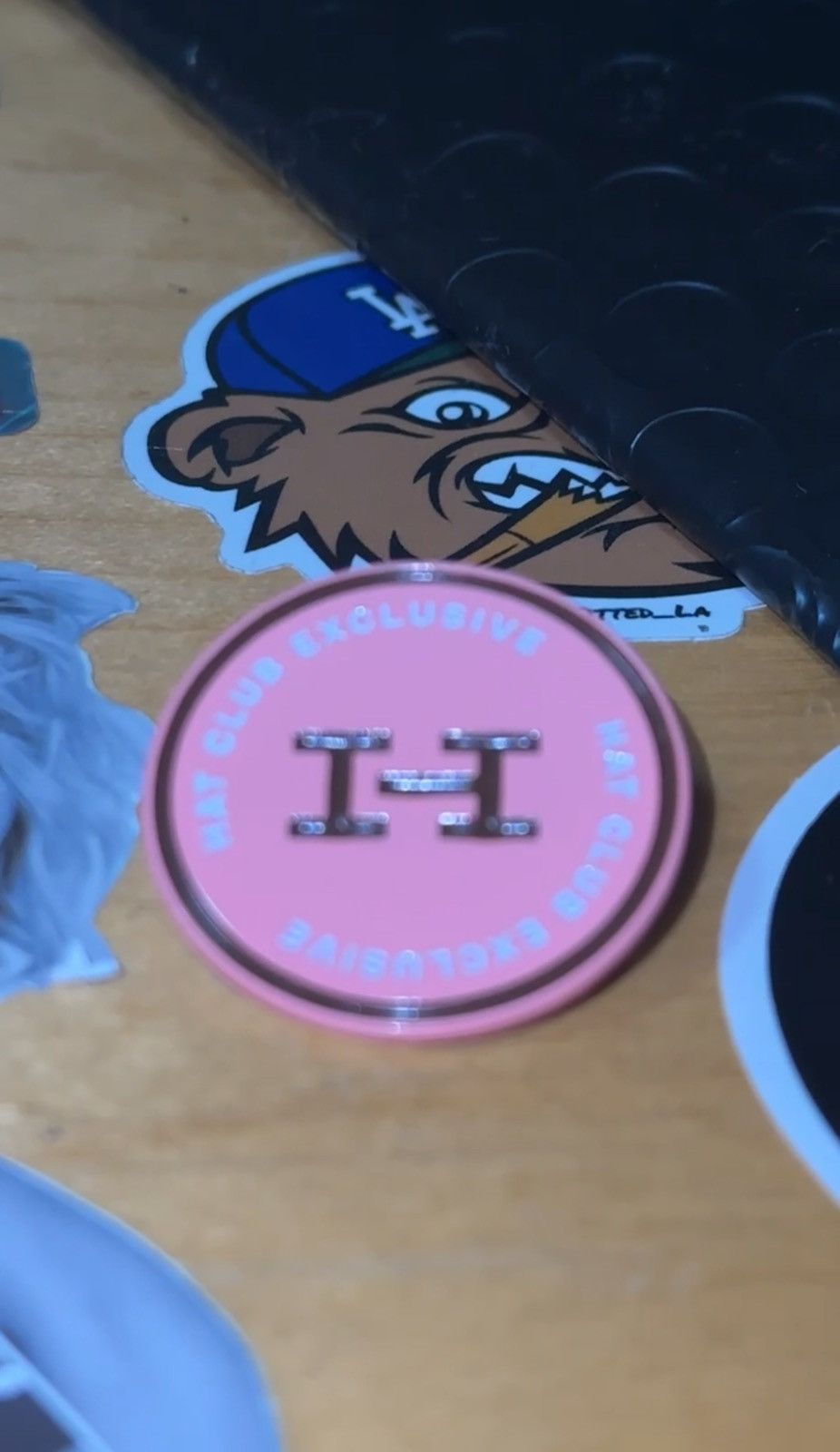 Hat Club × Lids × New Era Hat club coin pinky brown Size ONE SIZE - 2 Thumbnail