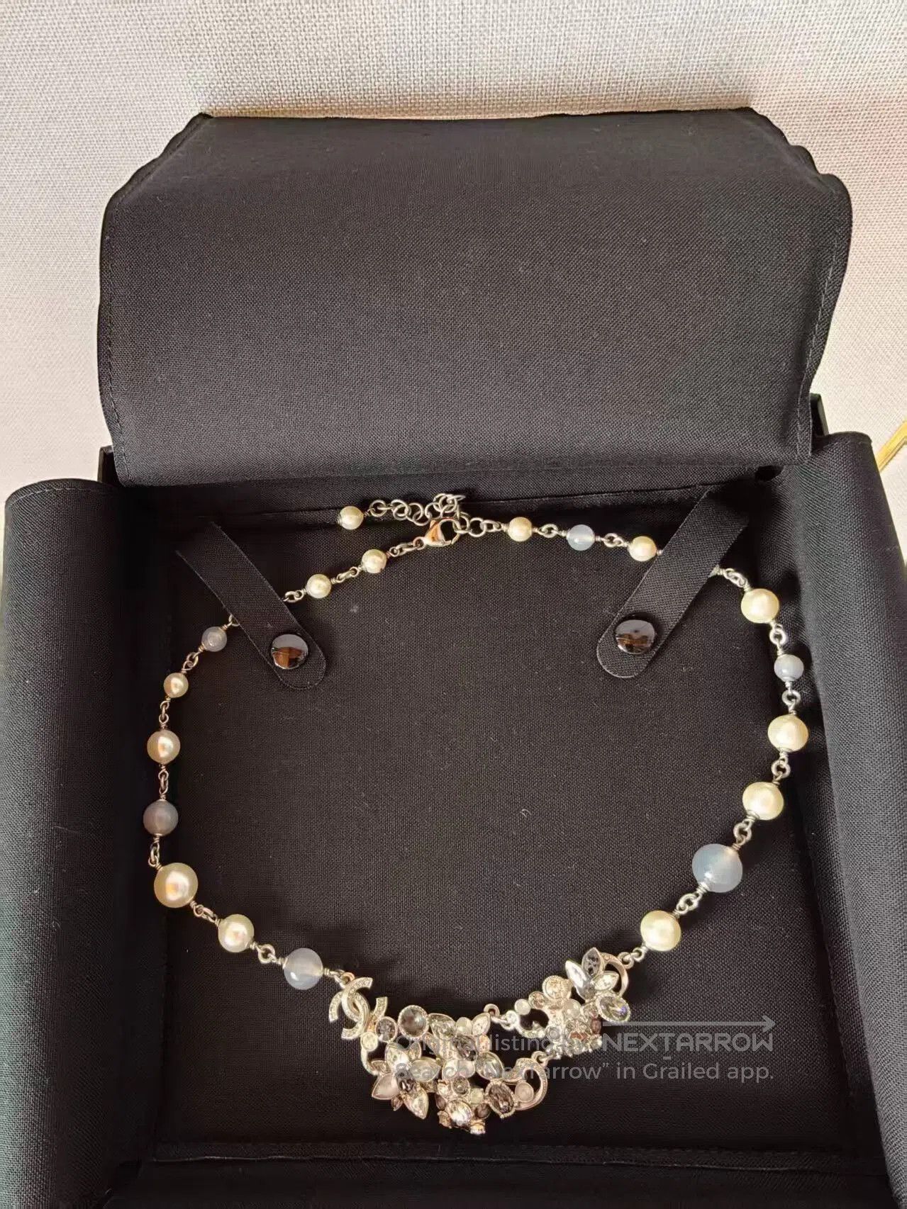 Chanel Chanel Pearl Crystal Necklace. Size ONE SIZE - 1 Thumbnail