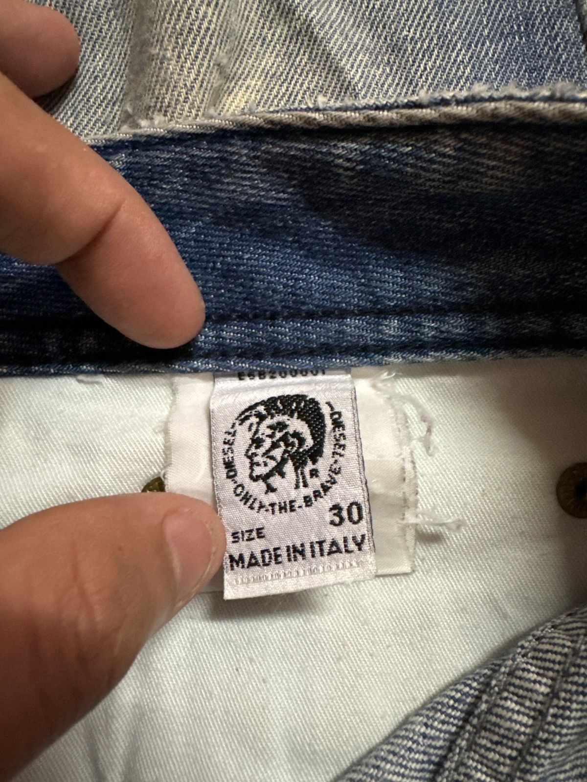 Japanese Brand × Vintage Flared Diesel Industry Thrashed Distressed Denim Size US 31 - 17 Thumbnail