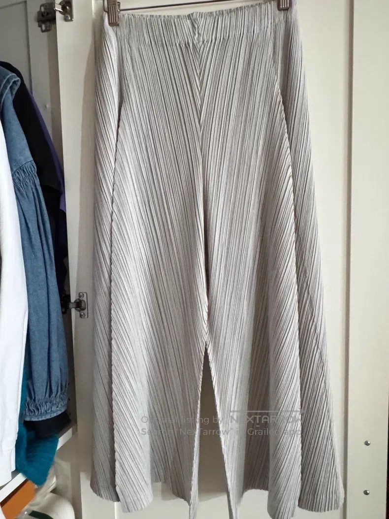 Issey Miyake Issey Miyake size:5 Irregular Wide-Leg Trousers Size 22" - 1 Thumbnail