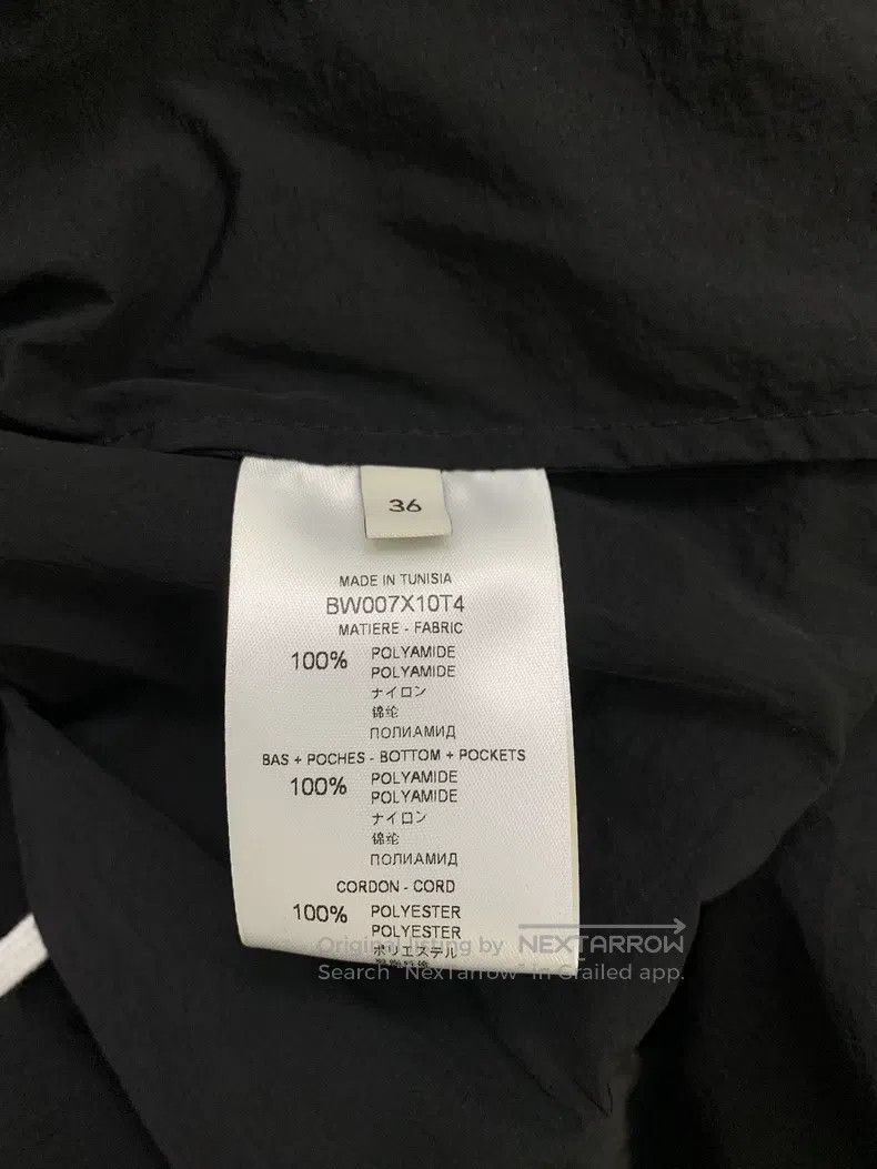 Givenchy Givenchy Black Glossy Nylon Patchwork Windbreaker Coat Size XS / US 0-2 / IT 36-38 - 5 Thumbnail