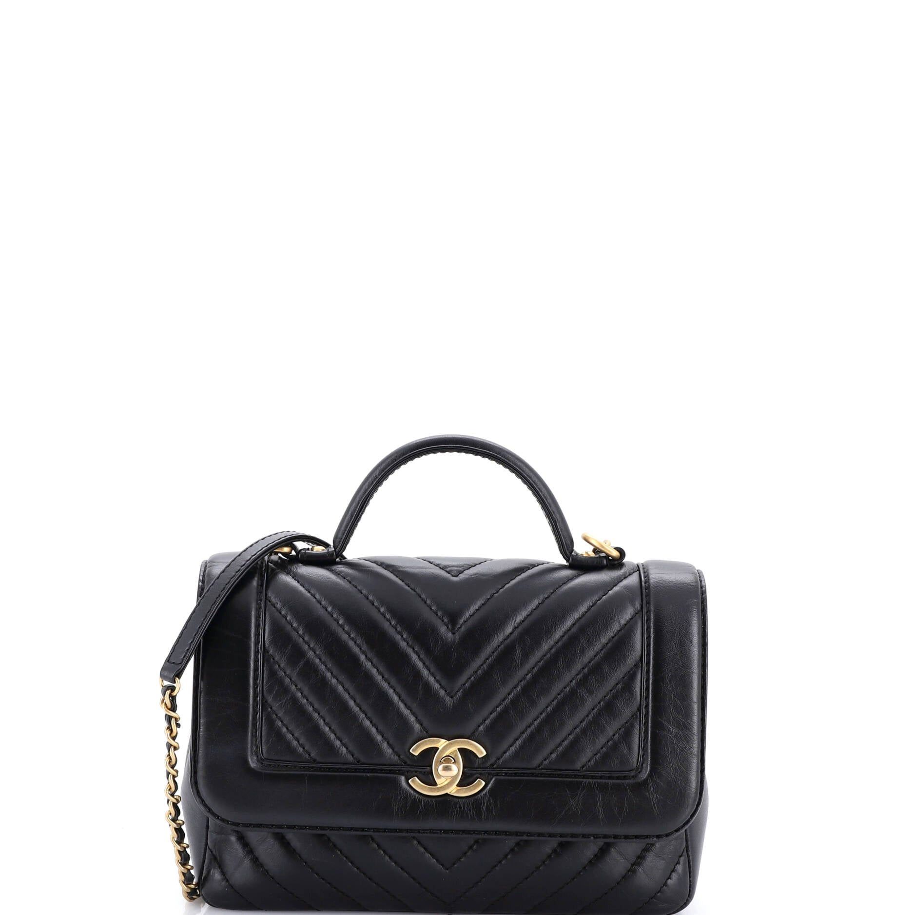 Chanel Top Handle Flap Bag Size ONE SIZE - 1 Thumbnail