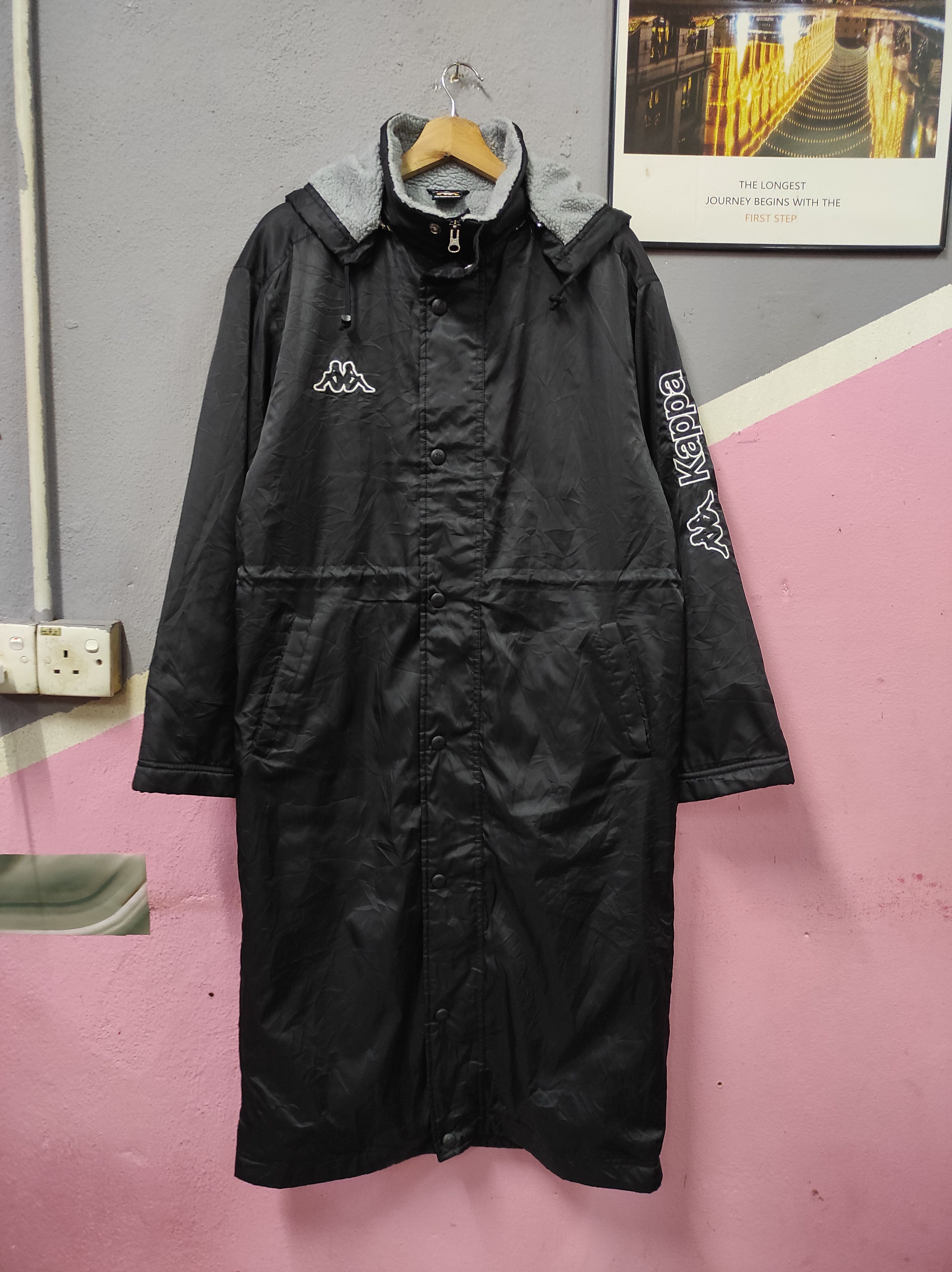Kappa × Vintage KAPPA VTG EMBROIDERY LOGO PARKA JACKET HOODED Size US M / EU 48-50 / 2 - 1 Thumbnail