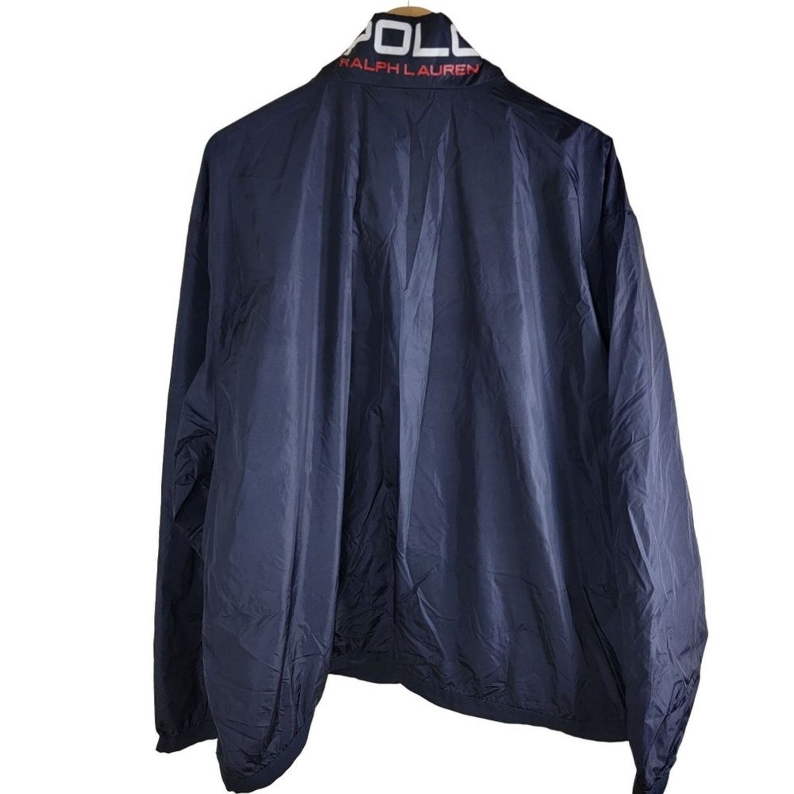 Polo Ralph Lauren Polo Ralph Lauren Retford Nylon Full Zip Windbreaker Jacket Size US XXL / EU 58 / 5 - 2 Thumbnail