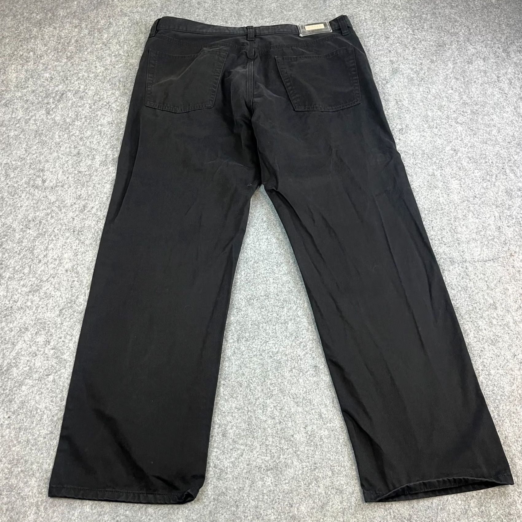 Hugo Boss HUGO BOSS Jeans Alabama Relaxed Straight 36 30 Black 100% Cotton Denim Men Jeans Baggy Comfort Pocket 5-Pocket Modern Wearable Vintage: No Size US 36 / EU 52 - 2 Thumbnail