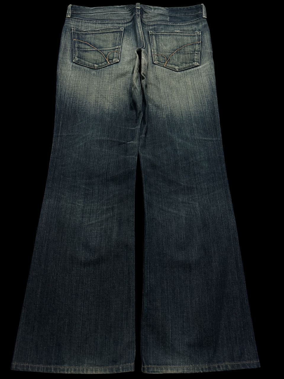 Acne Studios 💥Flare💥90’s Style Back Number Insane Rusty Mudwash Dark Jean Size US 34 / EU 50 - 15 Thumbnail