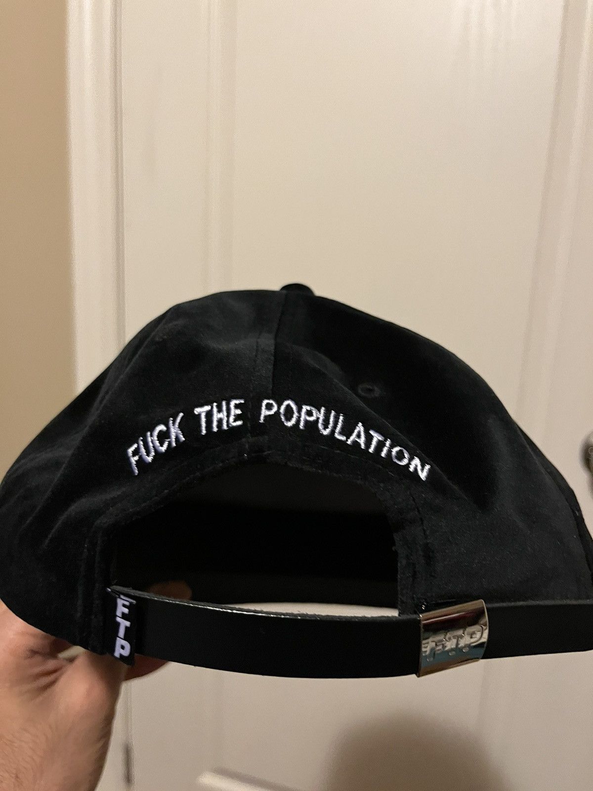 Fuck The Population FTP Diamond Dealer 5 panel hat black Size ONE SIZE - 4 Thumbnail