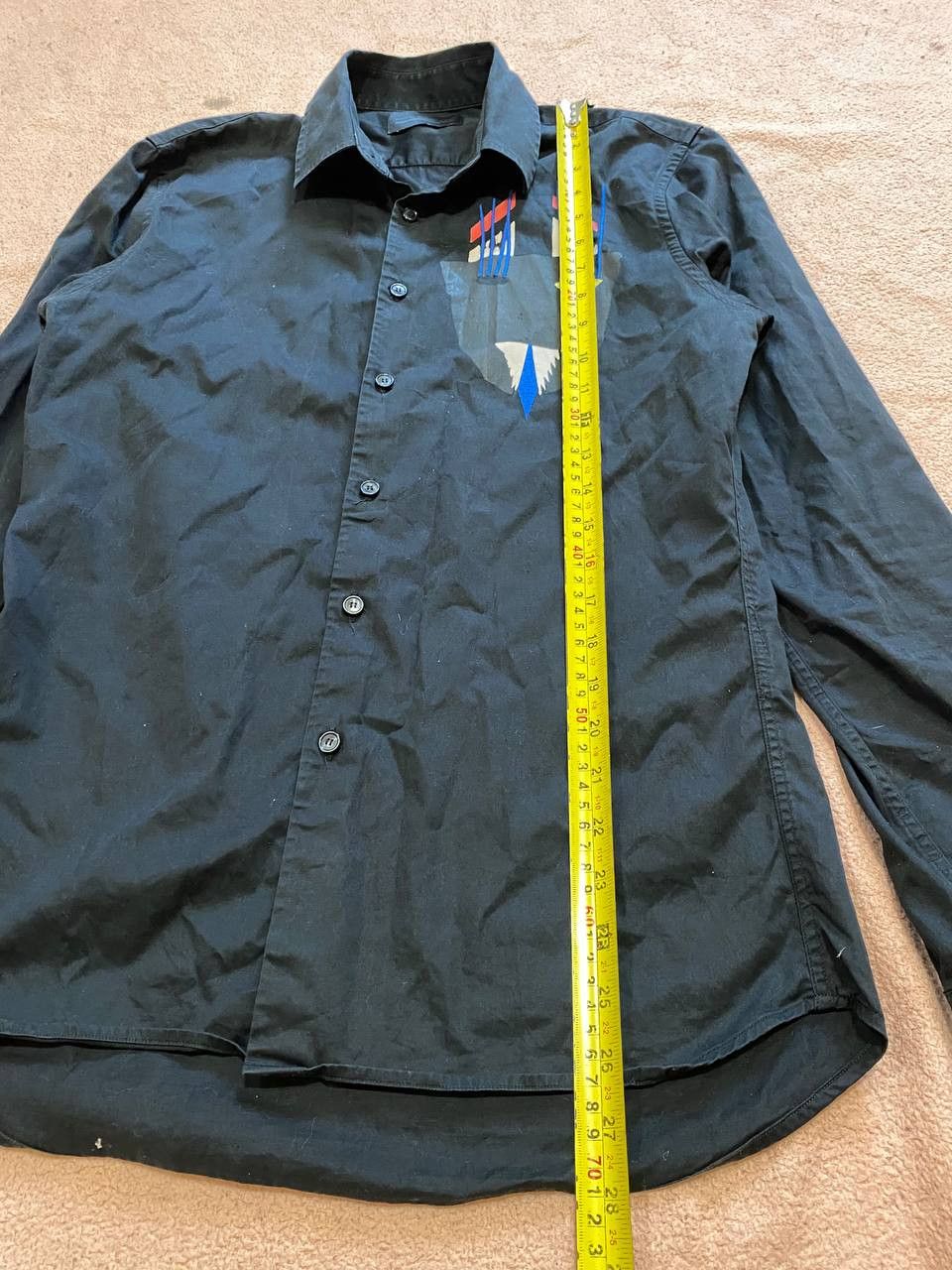 Diesel Black Gold Vintage Diesel Black Gold Classic Fit Button Up Shirt Size S Size US S / EU 44-46 / 1 - 6 Thumbnail