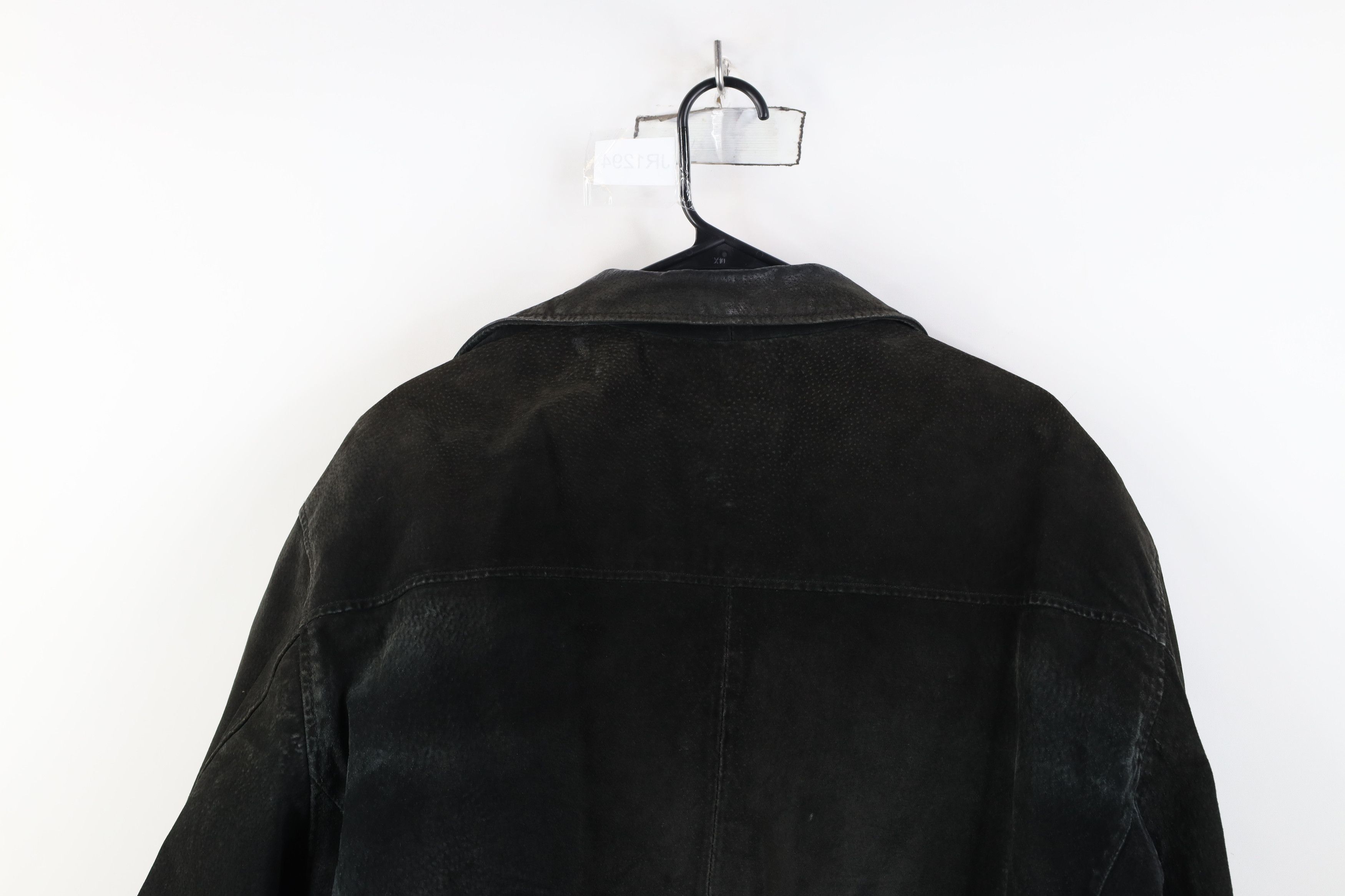Vintage AS IS Vintage 90s Streetwear Suede Leather Bomber Jacket Size US XXL / EU 58 / 5 - 15 Thumbnail