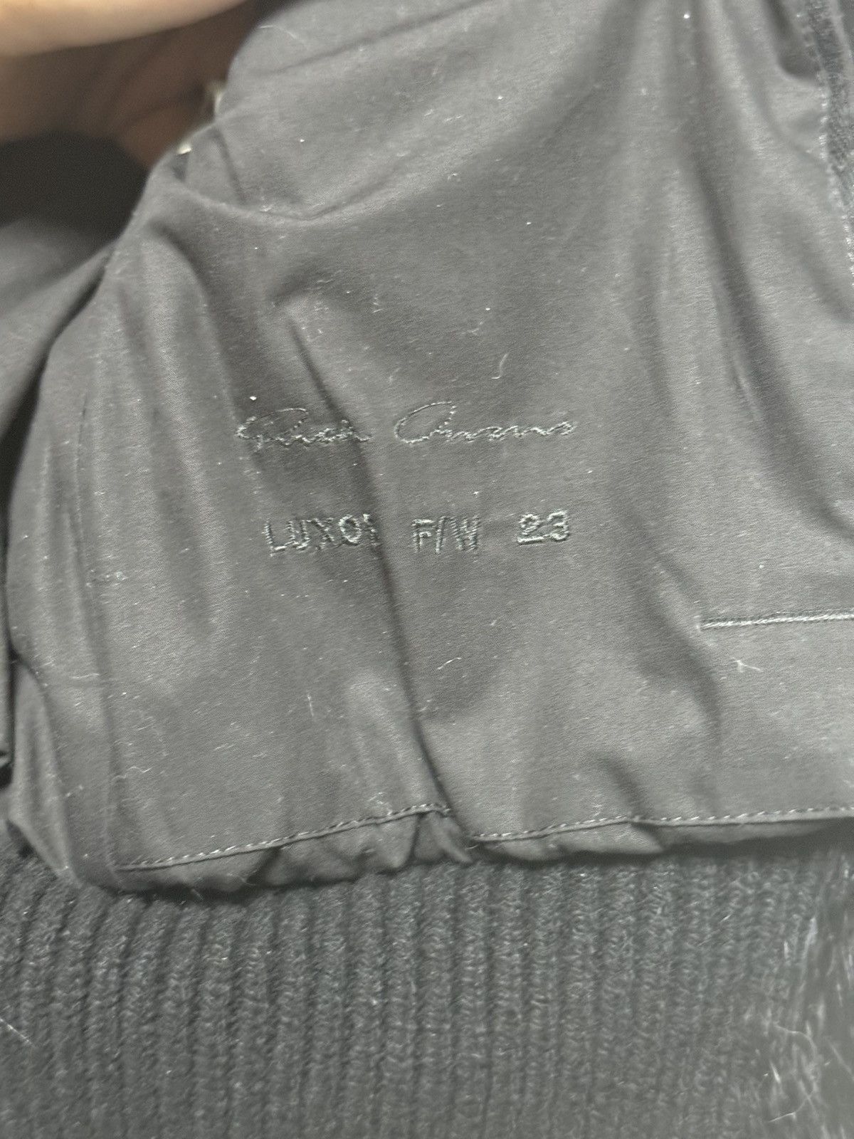 Rick owens23FW LHL EDFU flight