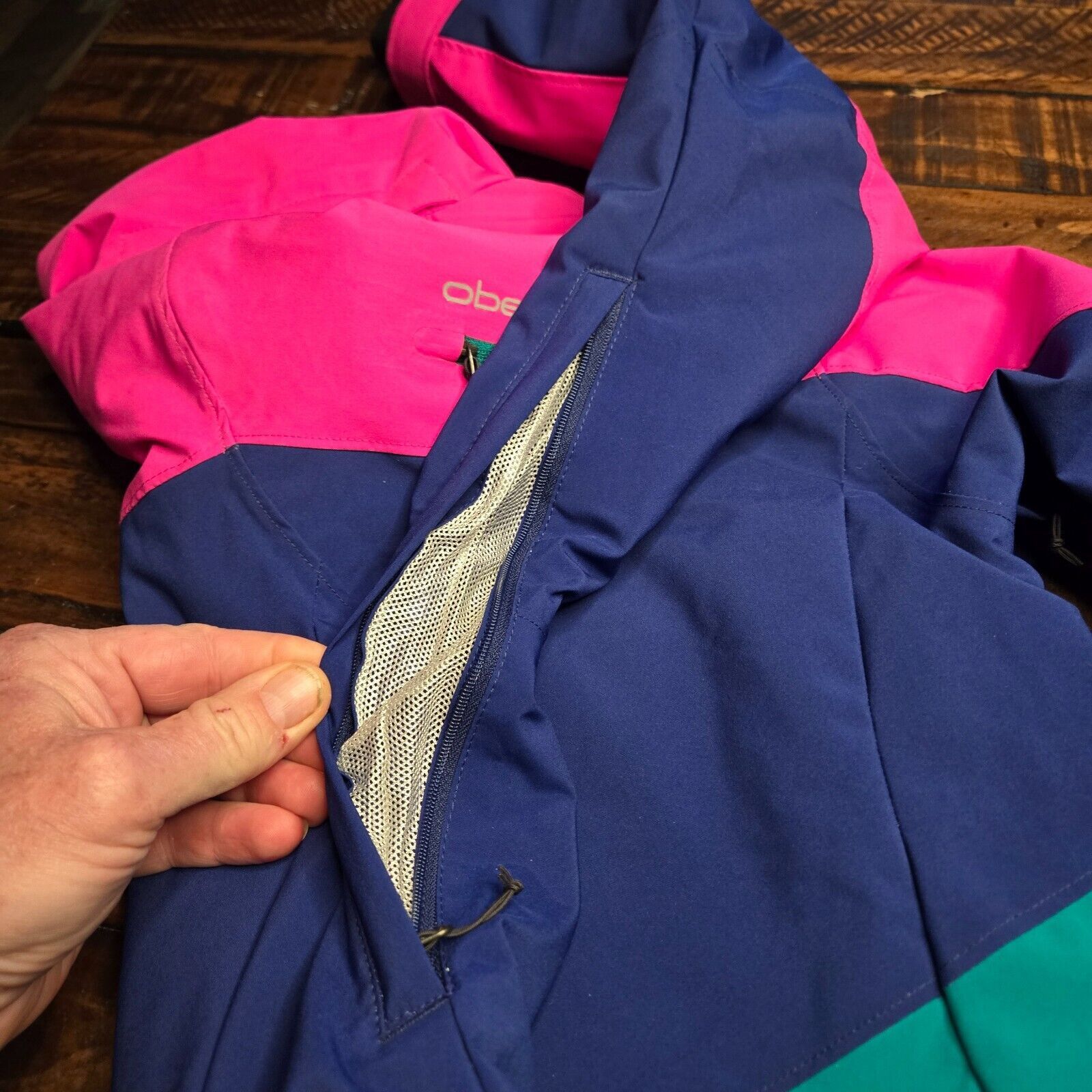 Obermeyer Obermeyer Luna Ski Jacket Women's SZ 2 Neon Hydroblock C2 Size XS / US 0-2 / IT 36-38 - 13 Thumbnail