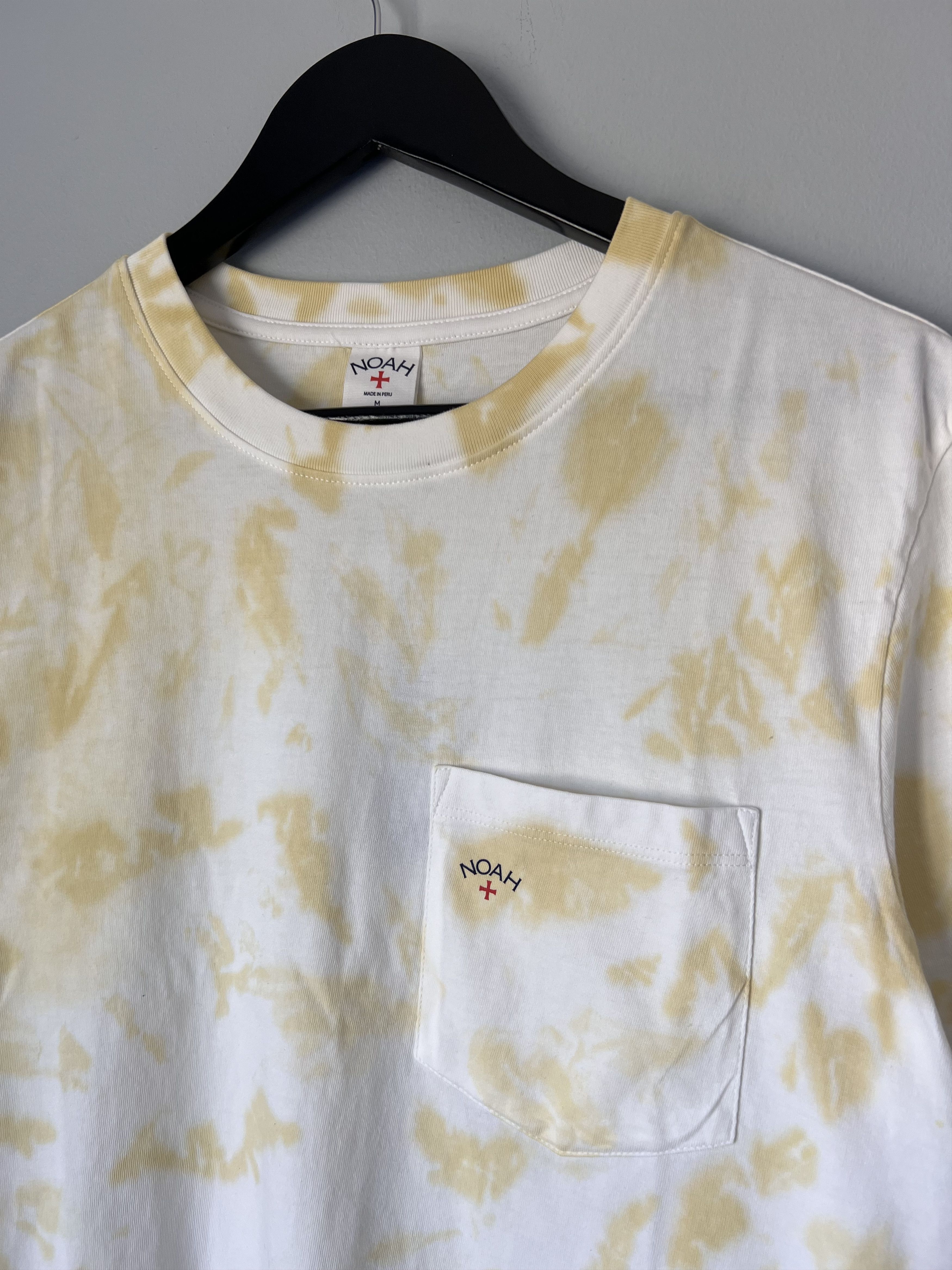 Noah Noah NYC Splatter Dye Pocket Tee in Yellow Size US M / EU 48-50 / 2 - 2 Thumbnail