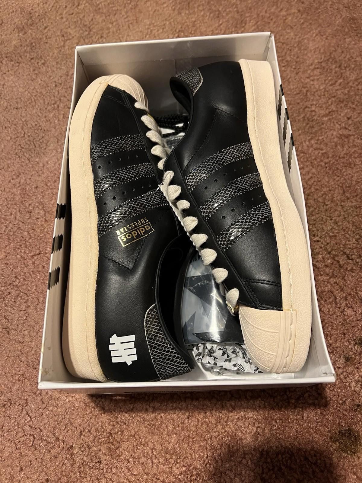 Adidas ADIDAS SUPERSTAR CONSORTIUM UNDFTD UNDEFEATED SNAKE 133742 Size US 11 / EU 44 - 3 Thumbnail