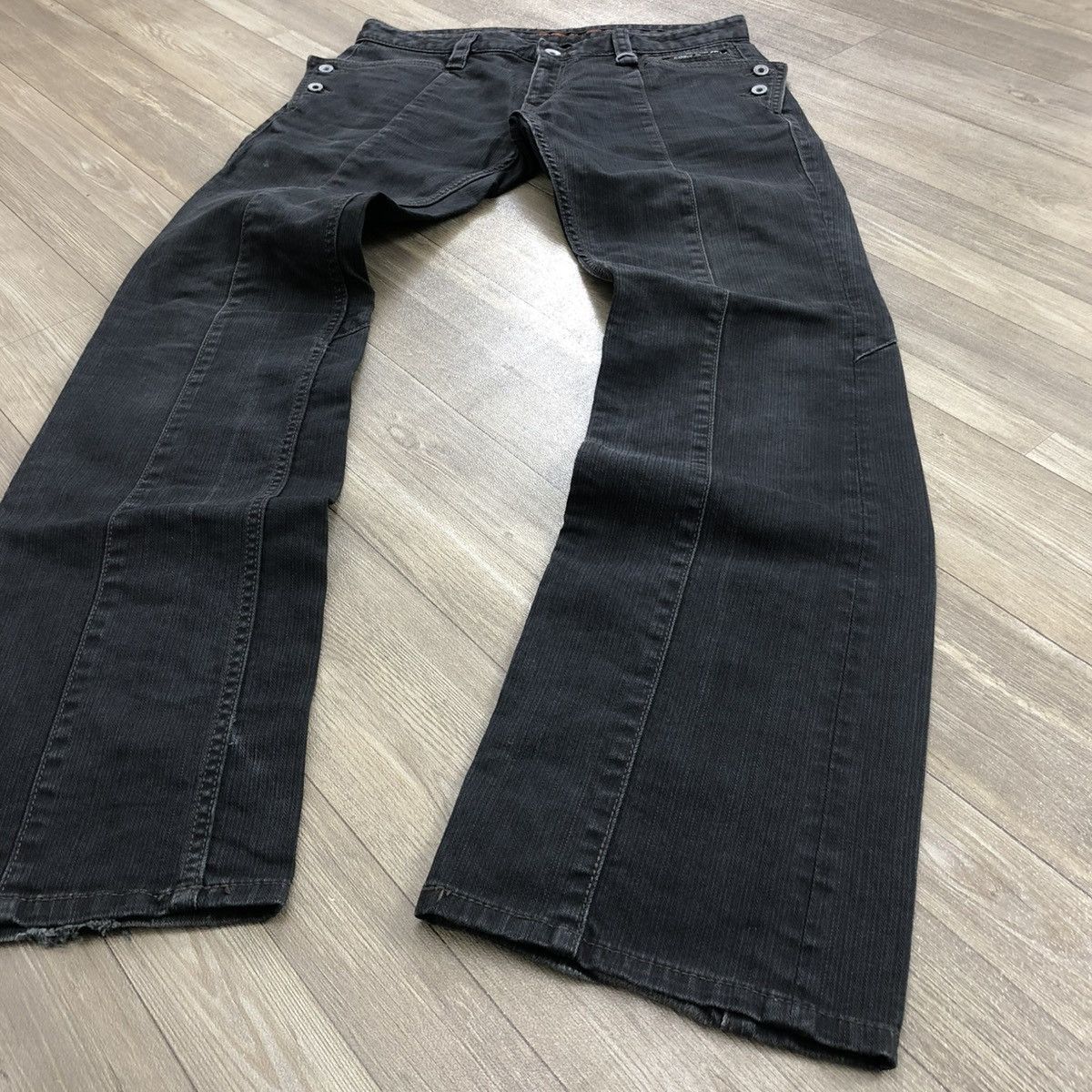 Hysteric Glamour × If Six Was Nine × Nicole Club 🇯🇵 2000s Nicole Club For Men Lgb Harajuku Style Flared Jeans Size US 31 - 3 Thumbnail
