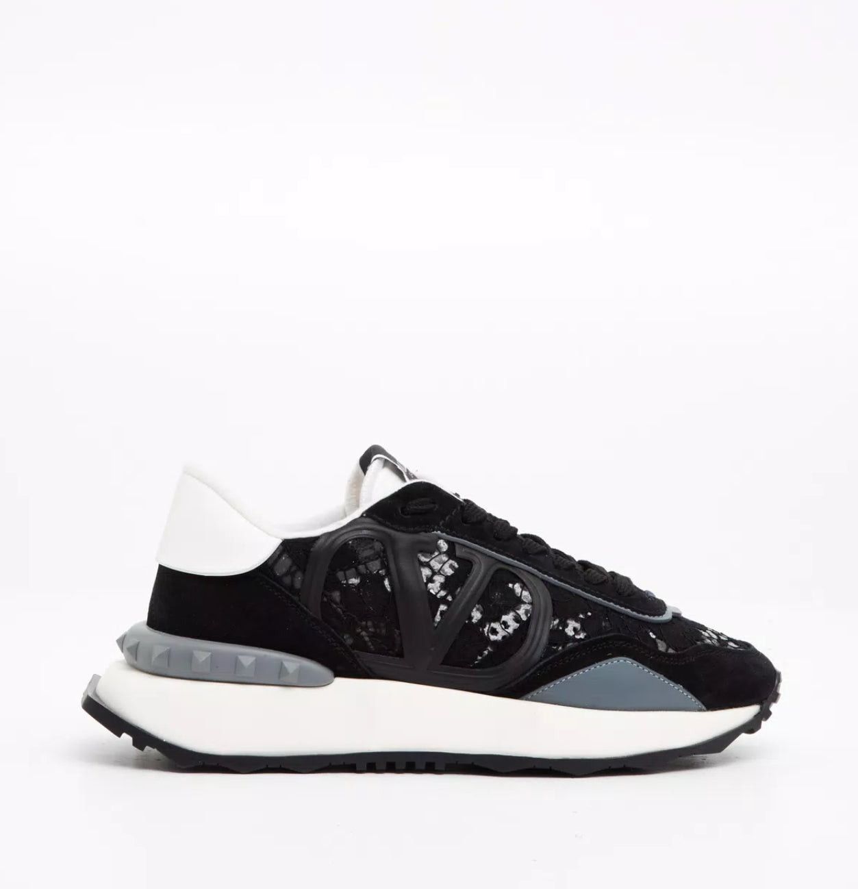 Valentino Lace And Mesh Lace runner Trainer Sneakers SIZE 39.5