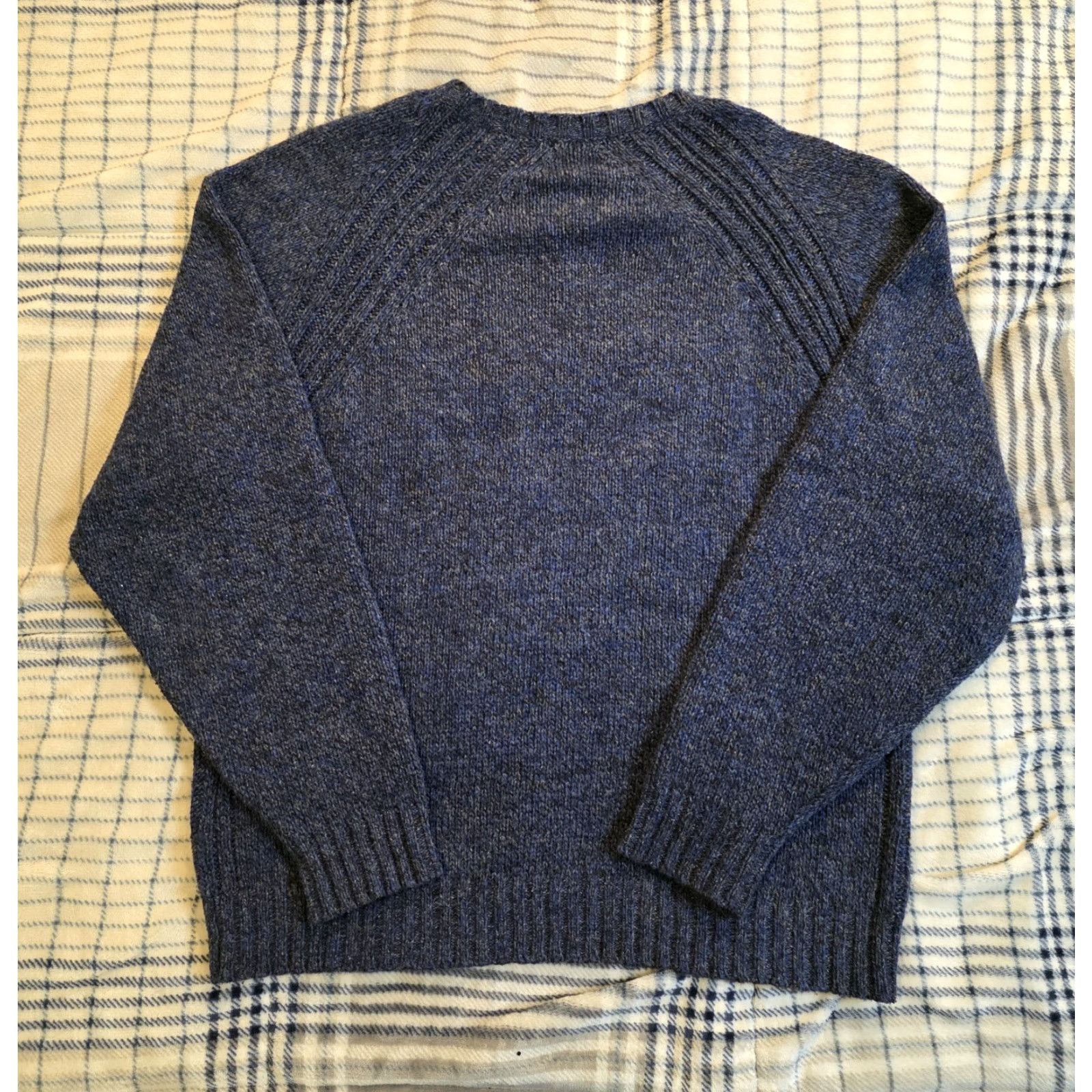 Nautica VINTAGE Nautica Sweater Crewneck Knit Wool & Cotton Blend Blue XL Men Regular Size XL Size US XL / EU 56 / 4 - 3 Thumbnail