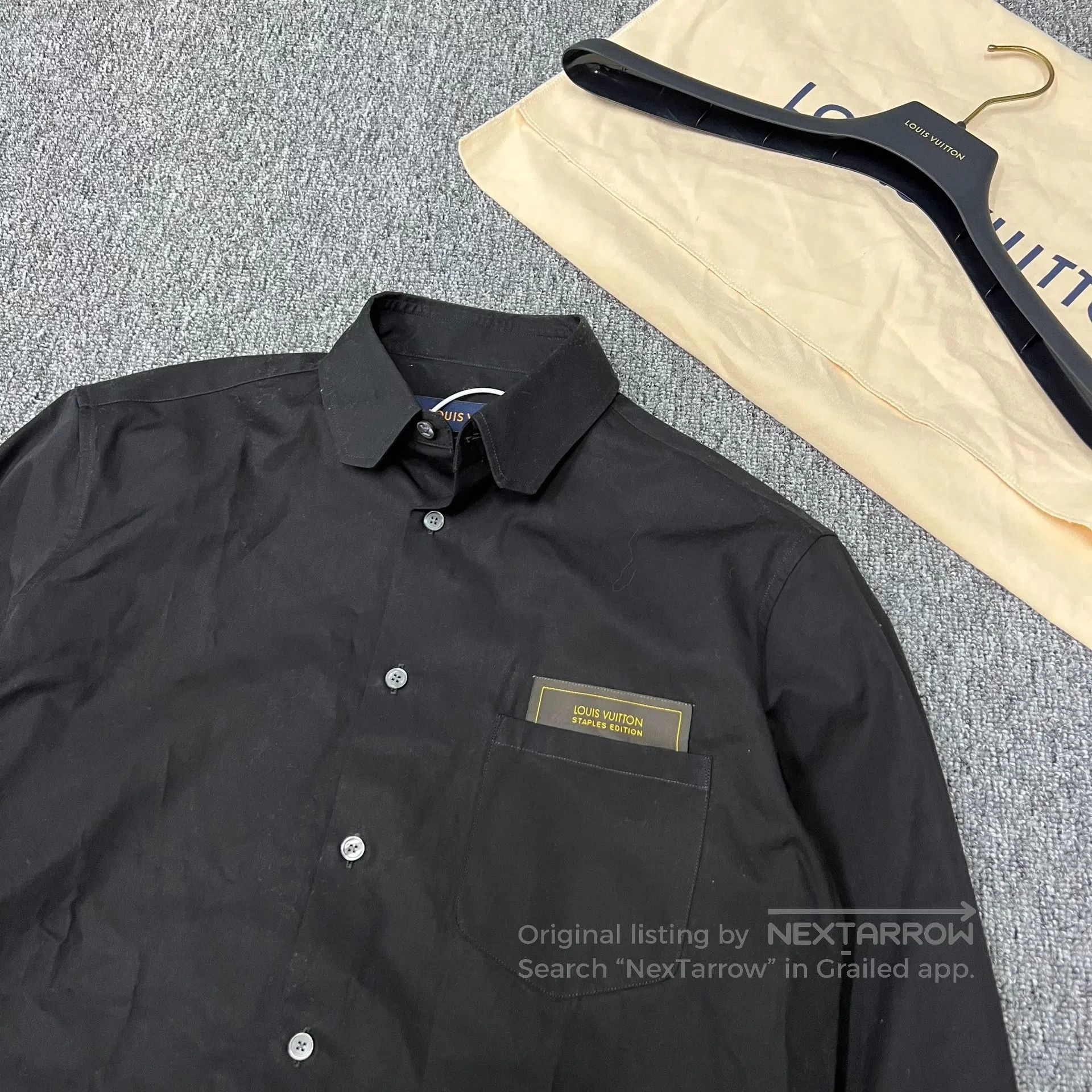 Louis Vuitton Louis Vuitton Black shirt| Size US XS / EU 42 / 0 - 3 Thumbnail