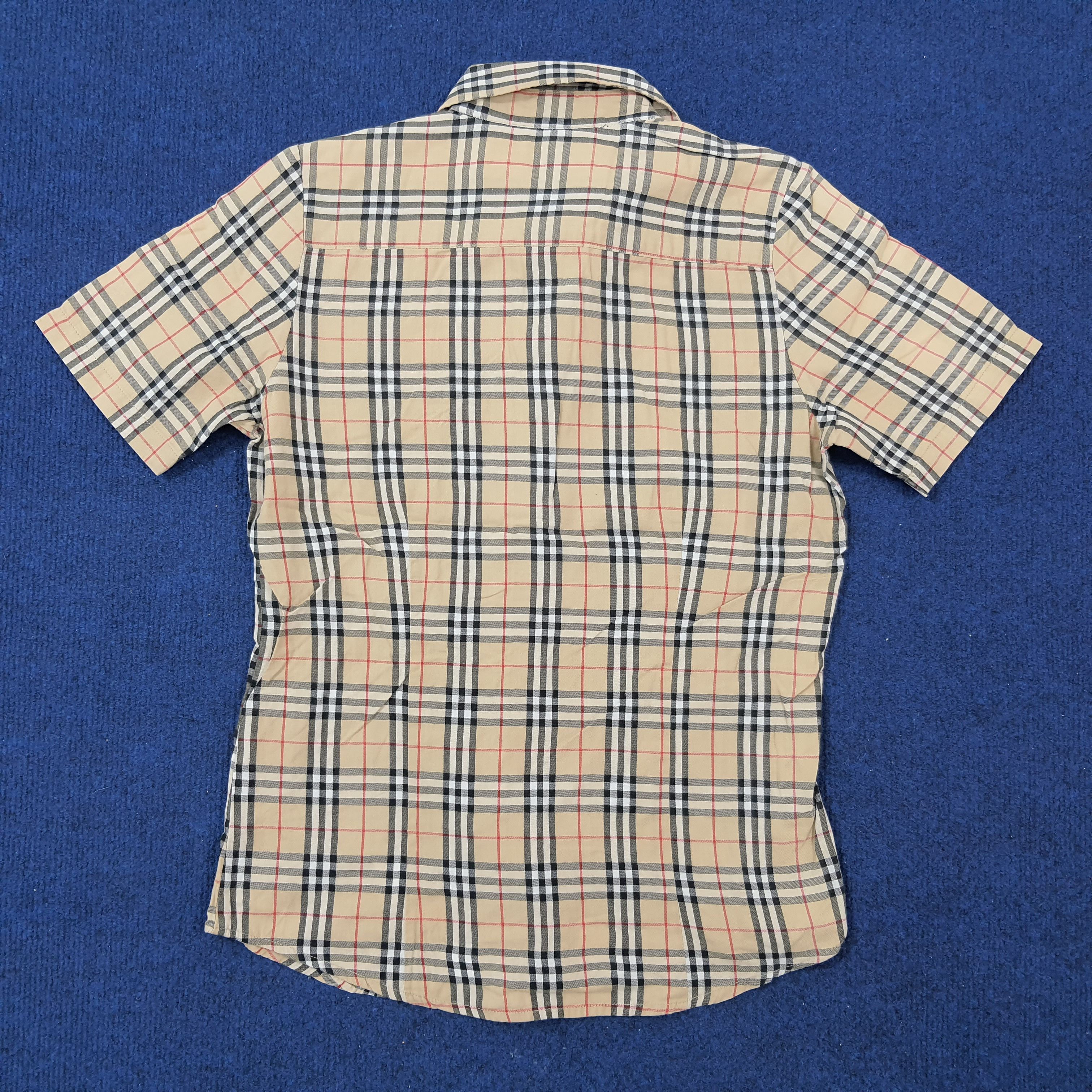 Burberry × Vintage Vintage Burberry London Nova Check Button Up Shirt Size XS / US 0-2 / IT 36-38 - 3 Thumbnail