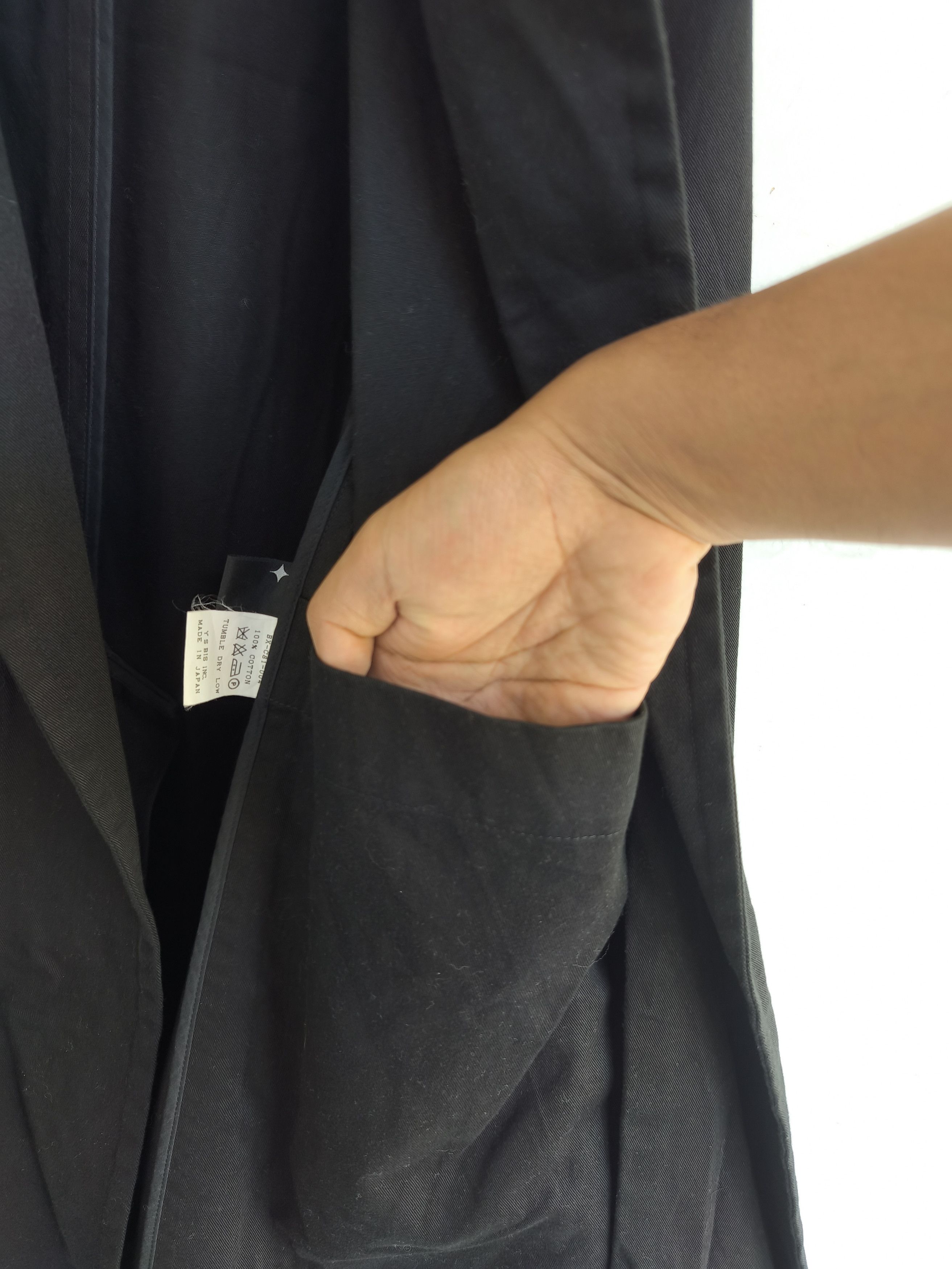 Yohji Yamamoto Yohji Yamamoto Ys bis Limi long coat Size US M / EU 48-50 / 2 - 7 Thumbnail