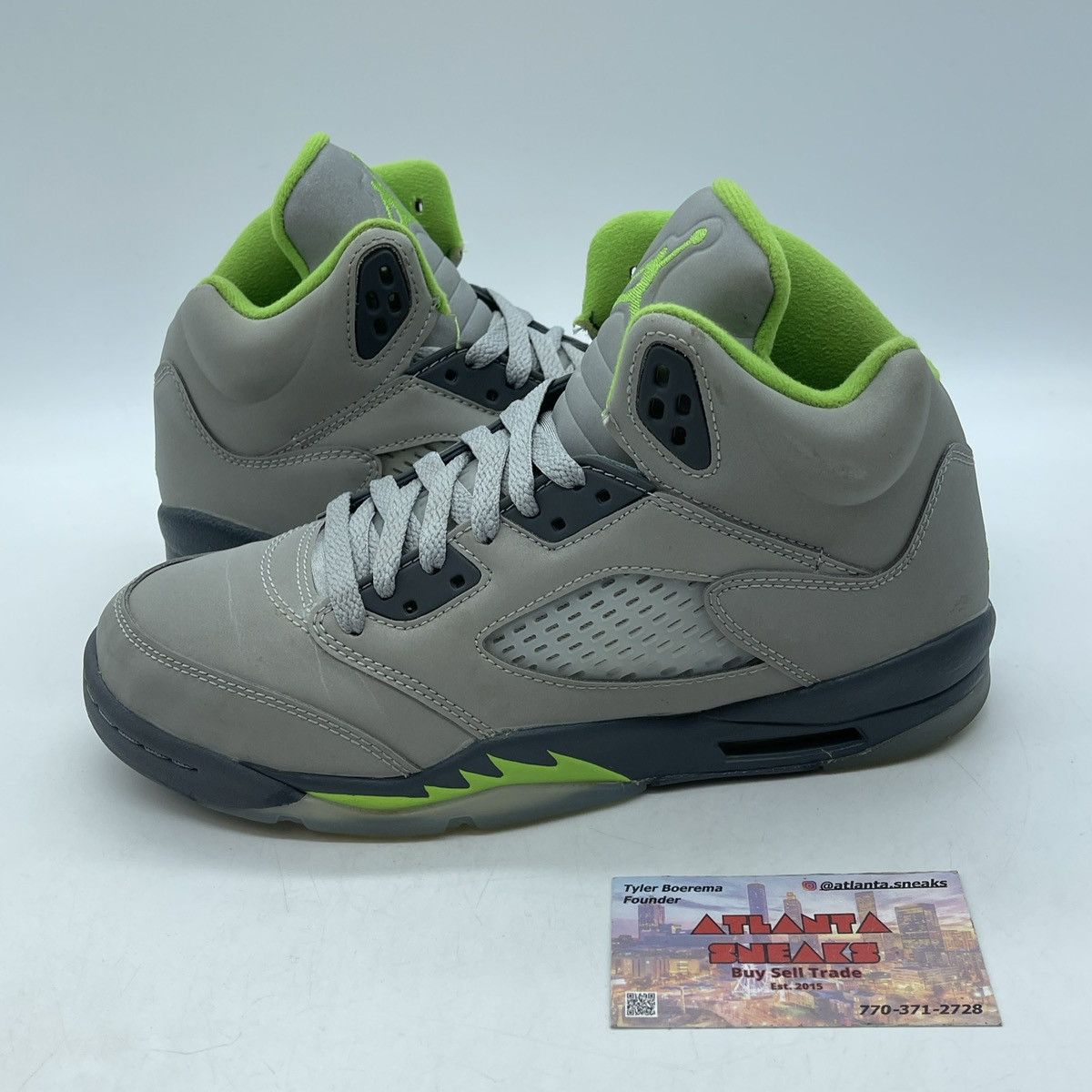 Jordan Brand Air Jordan 5 green bean Size US 6.5 / IT 36.5 - 1 Thumbnail