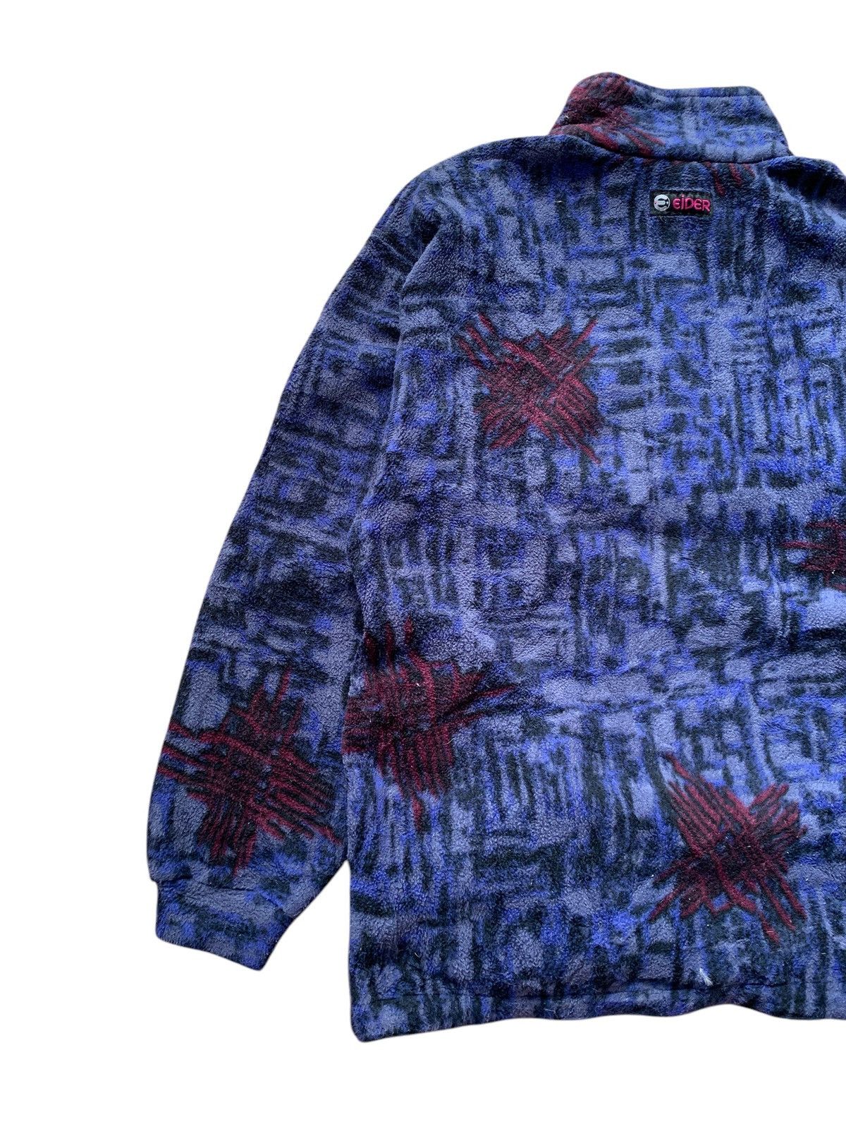 Patagonia 🔥VTG EIDER PAWNIE FRANCE ABTRACTS FLEECE SNAP T Size US XS / EU 42 / 0 - 6 Thumbnail