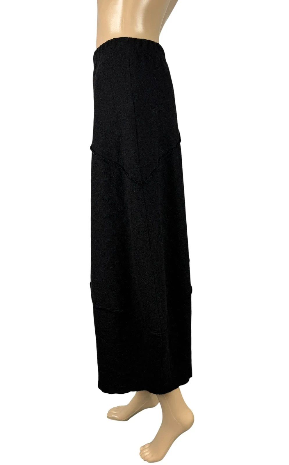 Other Heide Ost Knit Long Skirt Embroidery Wool Cotton Size 28" / US 6 / IT 42 - 4 Thumbnail