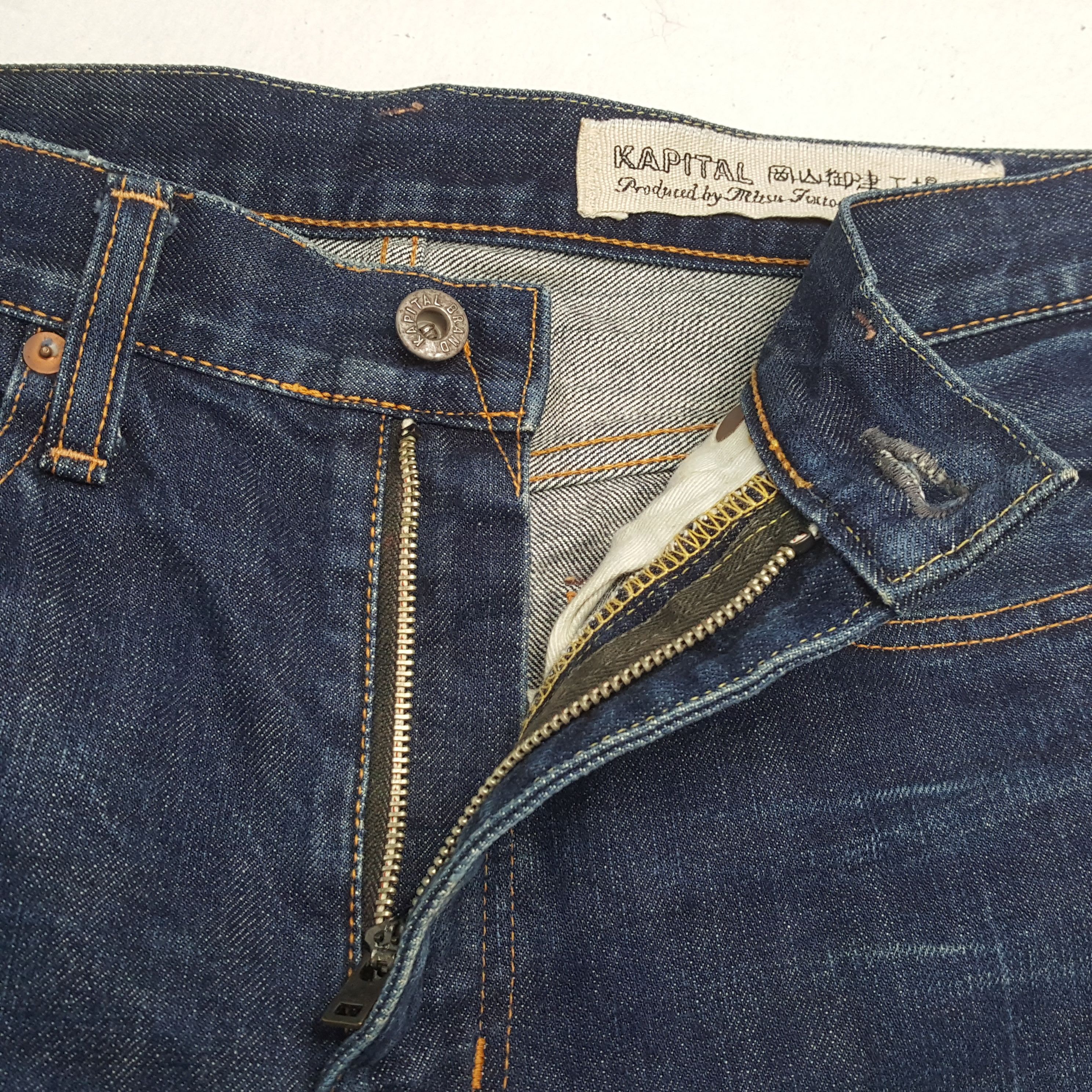 Japanese Brand × Kapital × Vintage KAPITAL Japanese Brand Fashion Rare Design Jeans Size US 30 / EU 46 - 12 Thumbnail