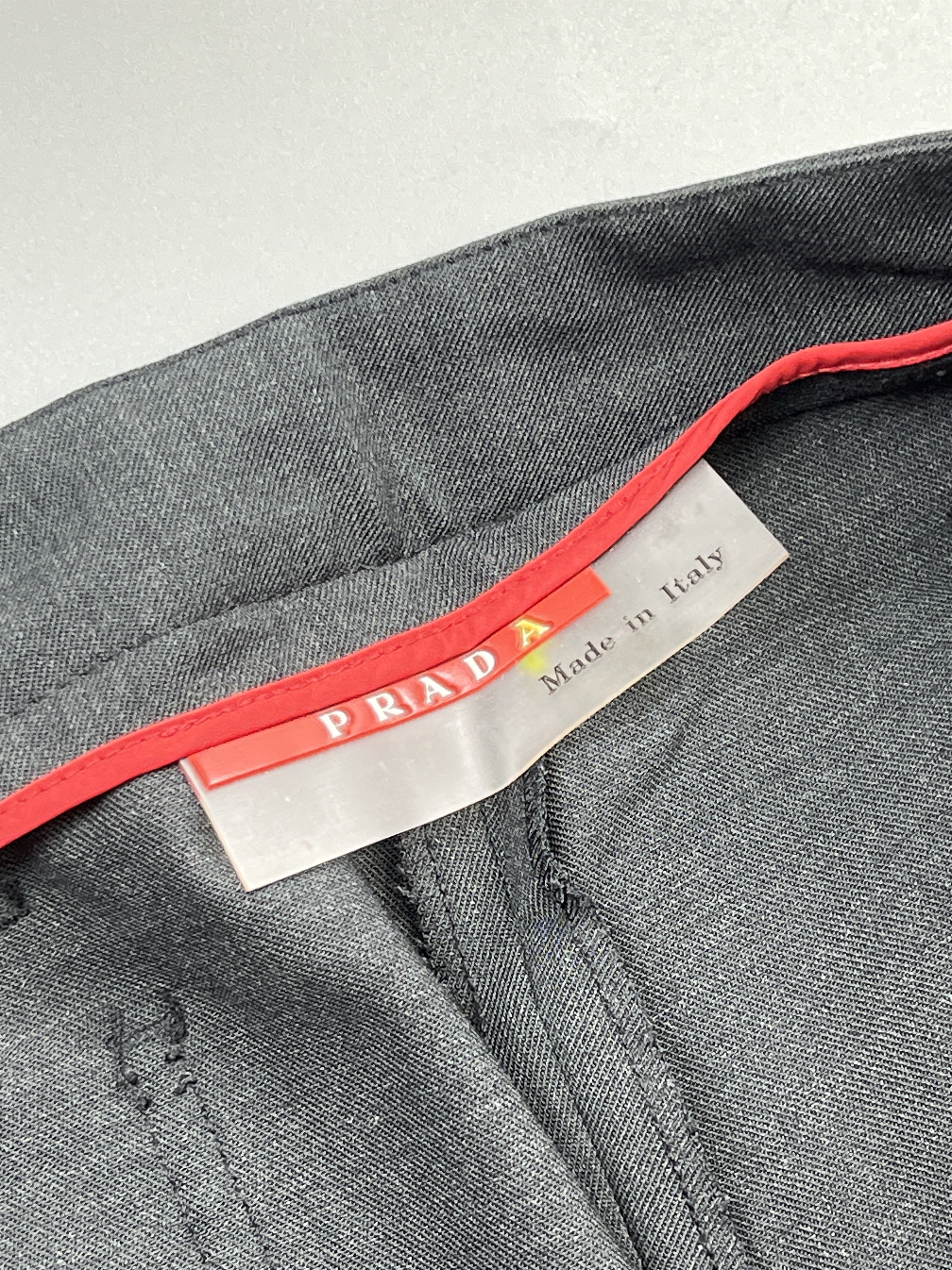 Prada Prada Red Tab Wool Blend Formal Trousers (Y0858) Size 30" / US 8 / IT 44 - 7 Thumbnail