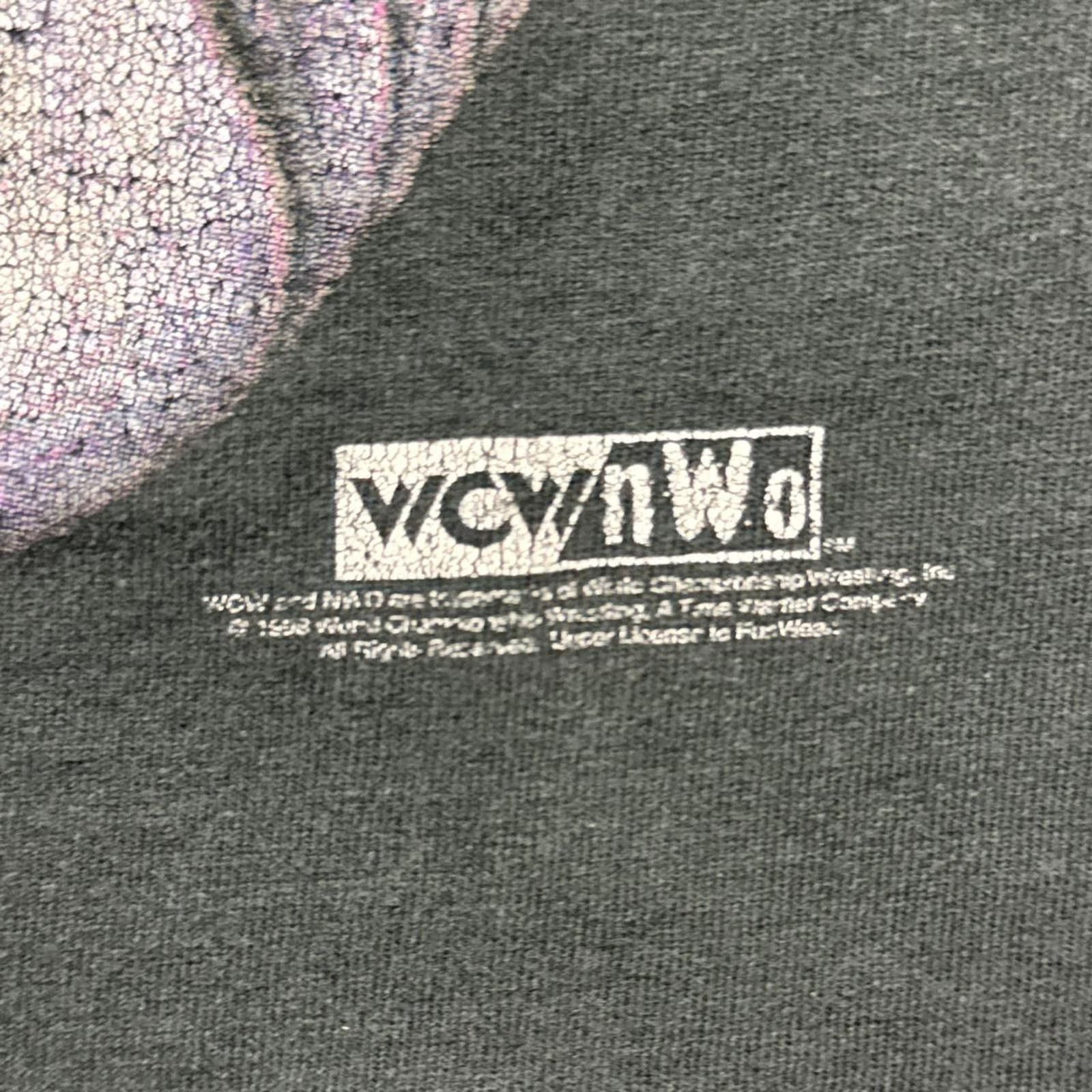Tultex Sting World Champion WCW NWO 1998 Wrestling Tultex T-Shirt Size US L / EU 52-54 / 3 - 4 Thumbnail
