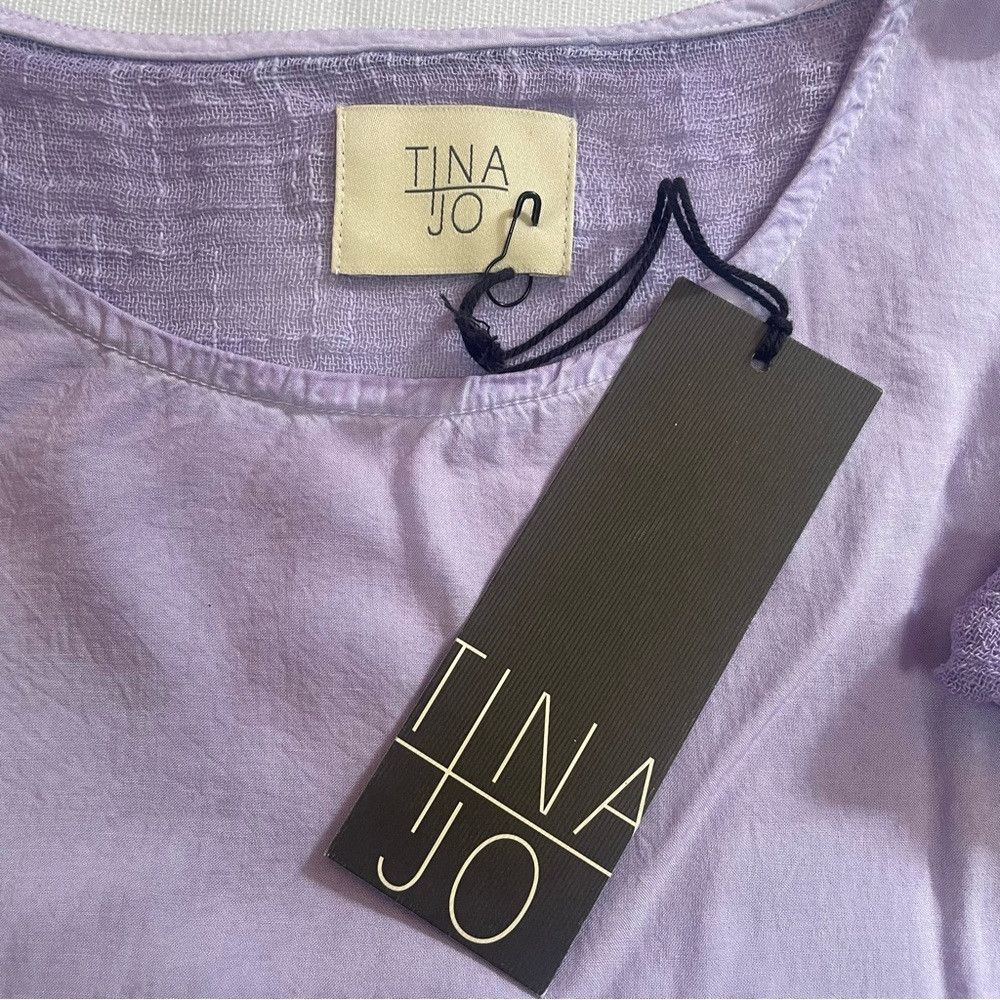 Other NWT New Tina + Jo Lilac Short Sleeve Sample Sale Top Size S Size S / US 4 / IT 40 - 7 Thumbnail