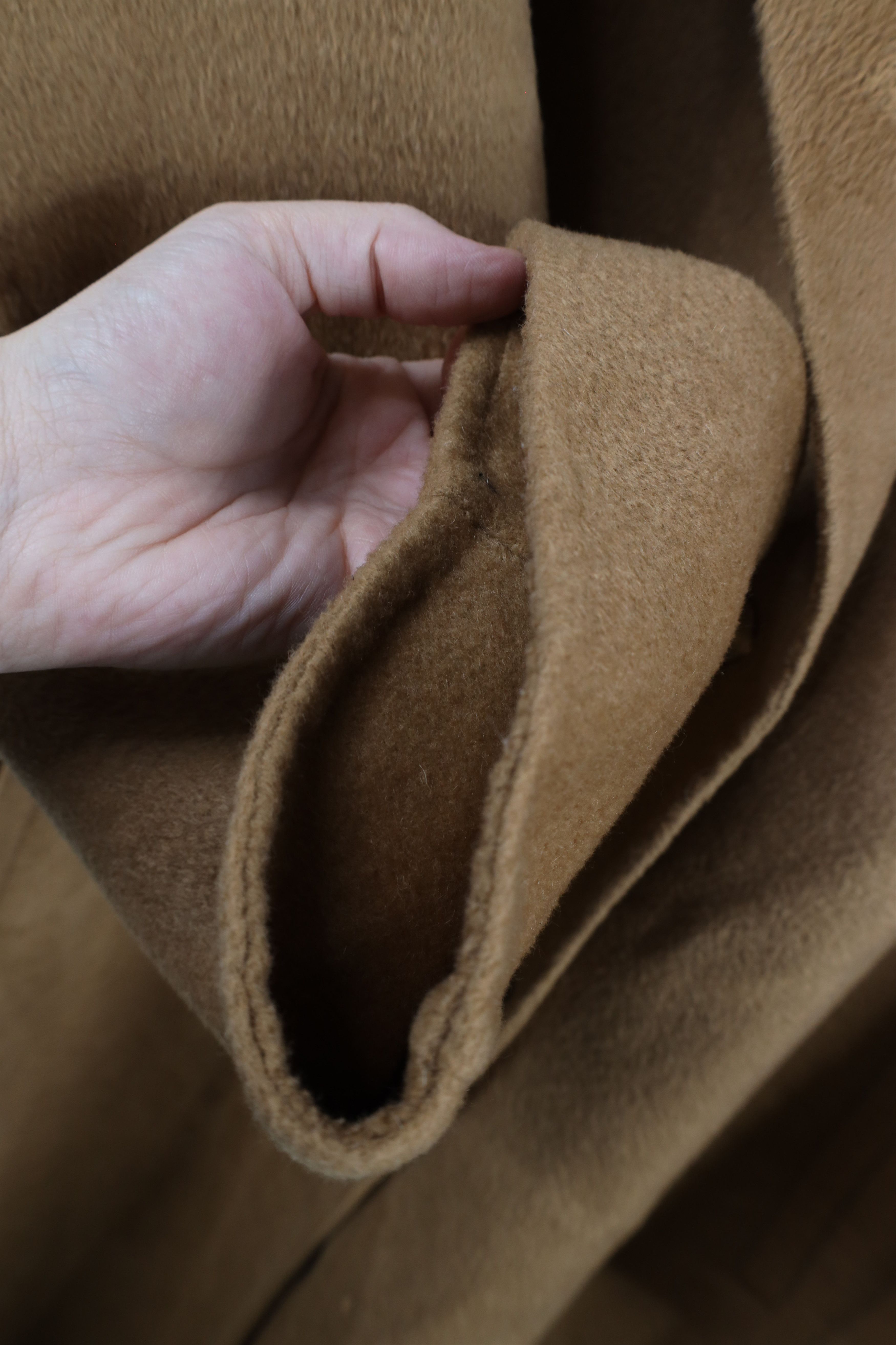 Vintage J Jill Distressed Wool Blend Button Overcoat Jacket Brown Size XXL / US 16-18 / IT 52-54 - 7 Thumbnail