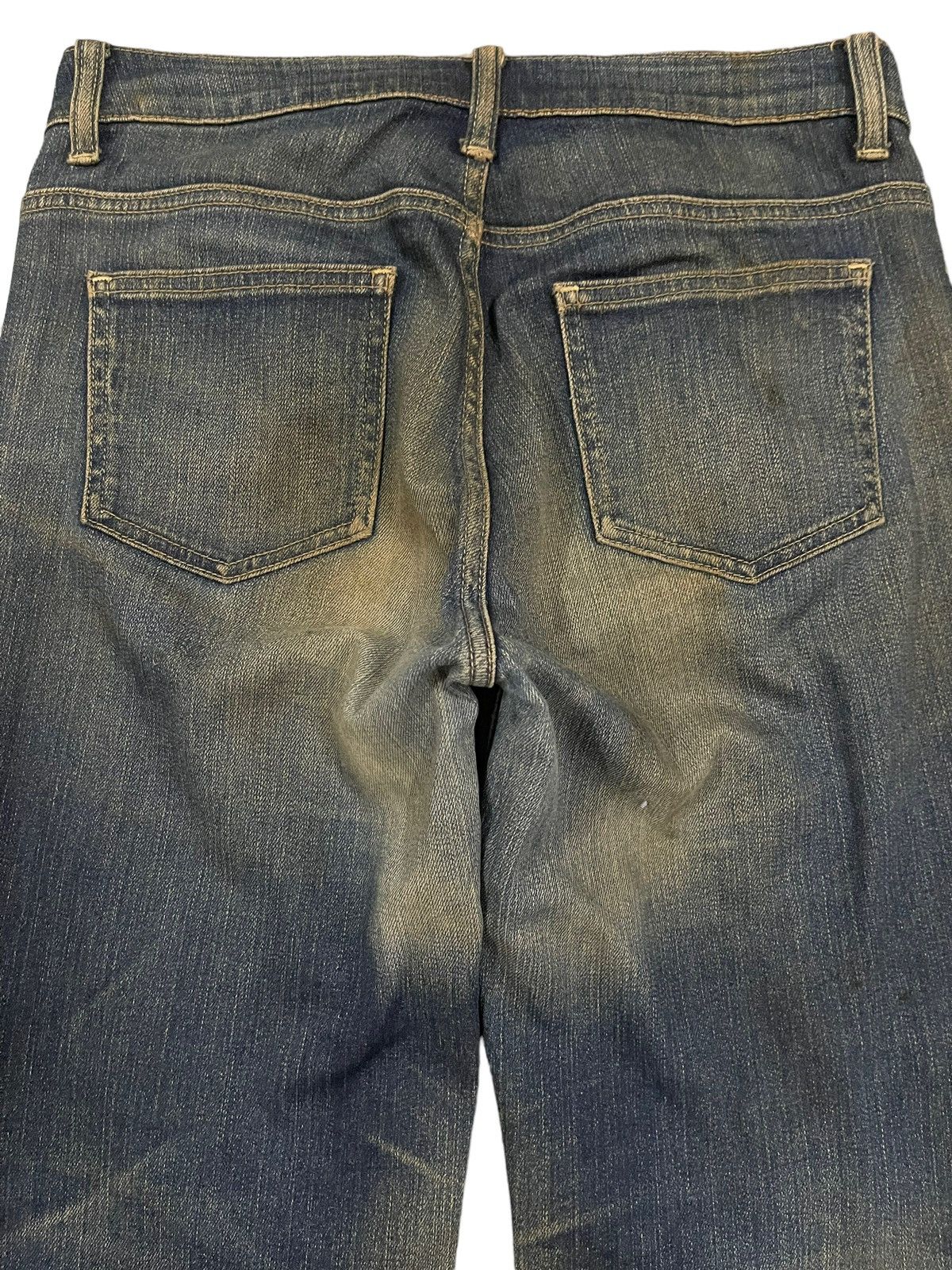 Uniqlo Vintage Japanese Uniqlo Mud Wash Style Flare Jeans Size US 30 / EU 46 - 4 Thumbnail