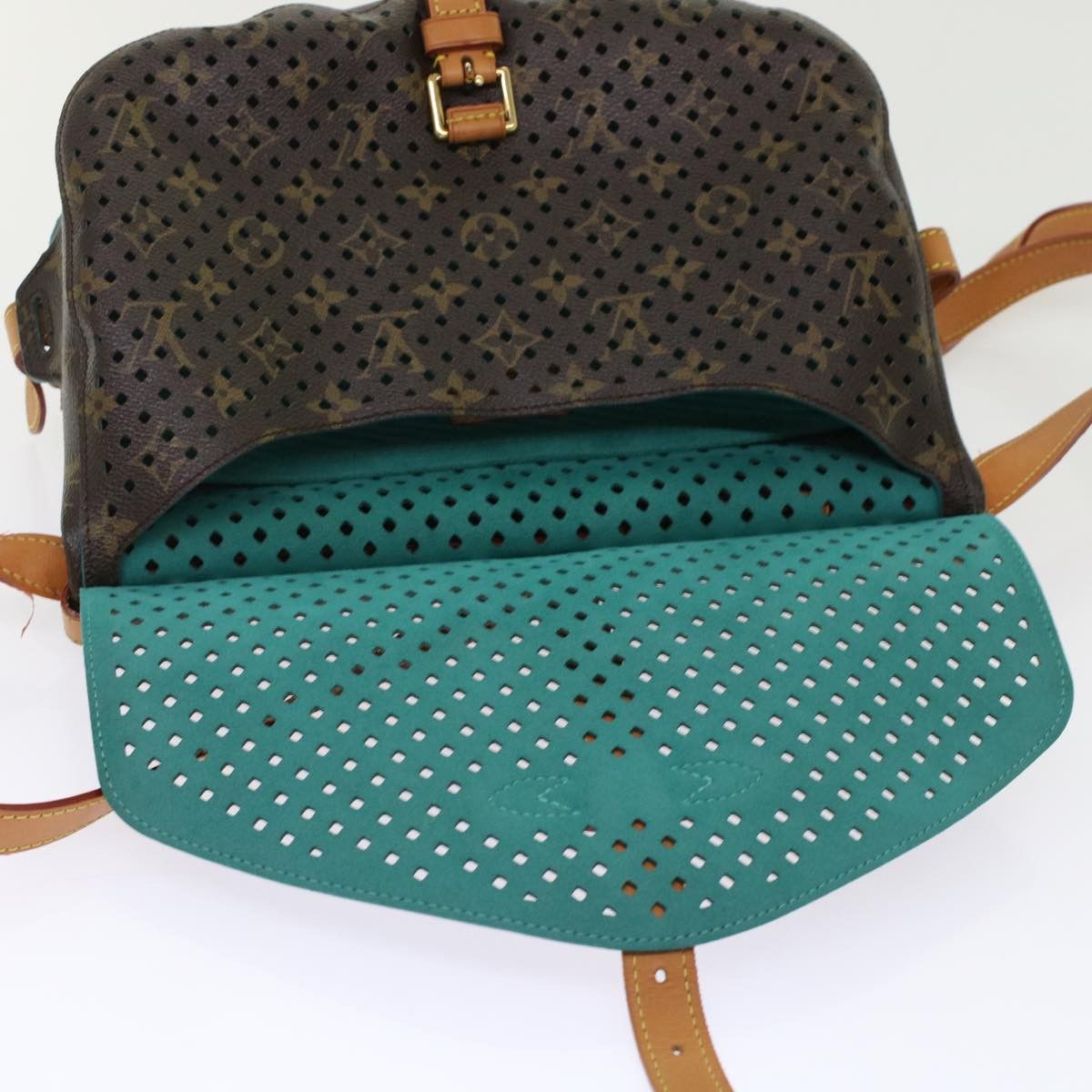Louis Vuitton LOUIS VUITTON Monogram Perfo Saumur 30 Shoulder Bag M93998 Size ONE SIZE - 9 Thumbnail