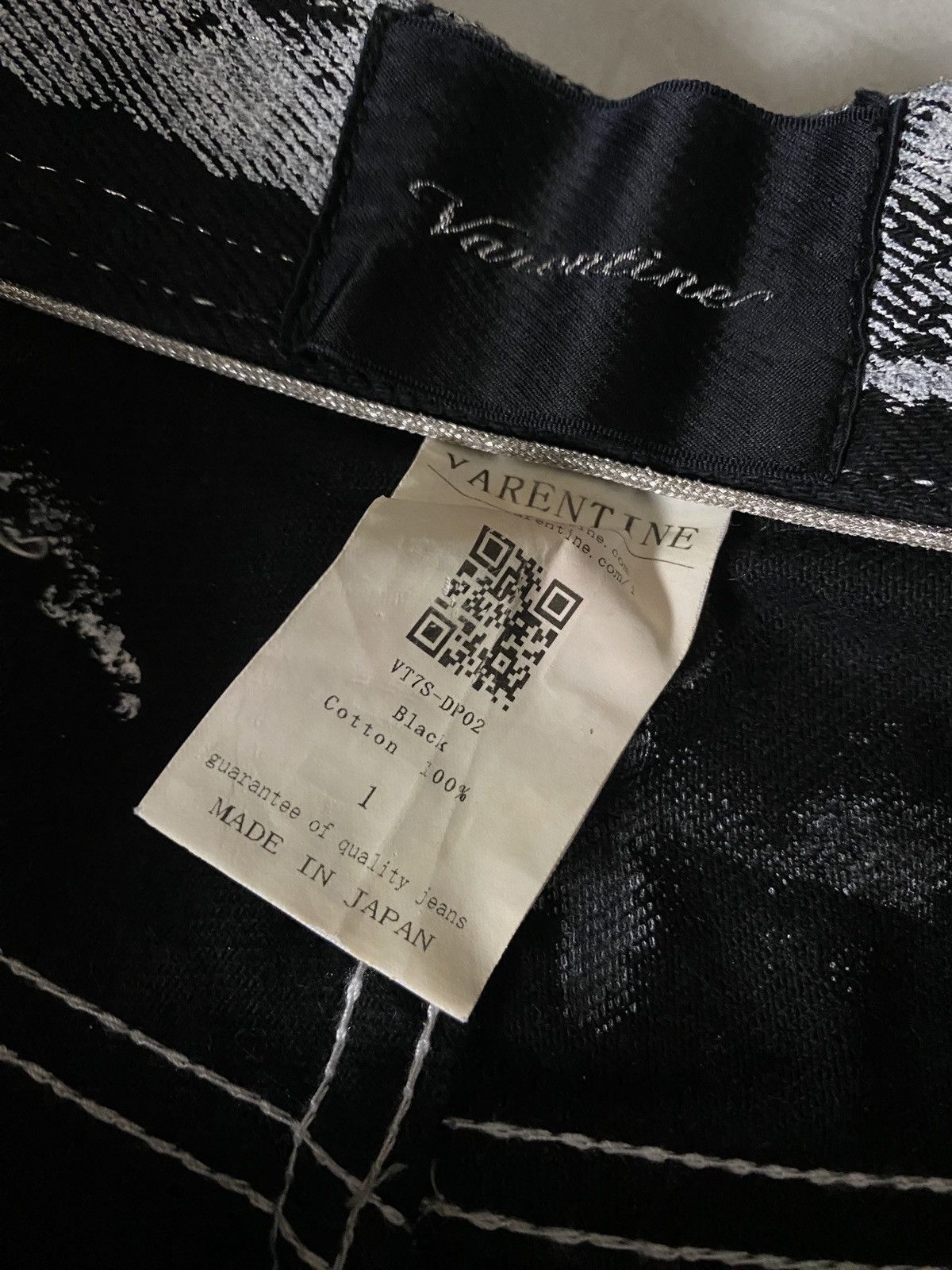 If Six Was Nine 2000's Varentine Seawash Studded Buckle Waxed Jeans Size US 28 / EU 44 - 13 Thumbnail