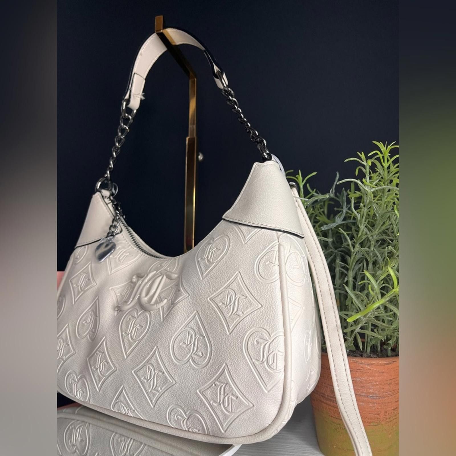 Juicy Couture Juicy Couture Good Times Shoulder Bag Crystal Hobo Purse NWT Size ONE SIZE - 3 Thumbnail