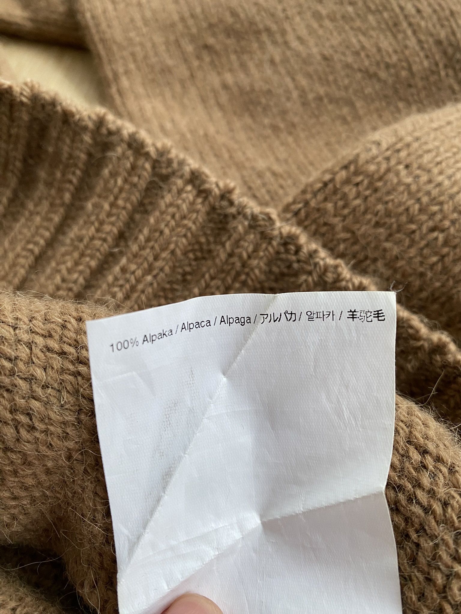 Norse Projects $540 - Bruno Alpaca Half Zip - Duffle Brown Size US M / EU 48-50 / 2 - 10 Thumbnail