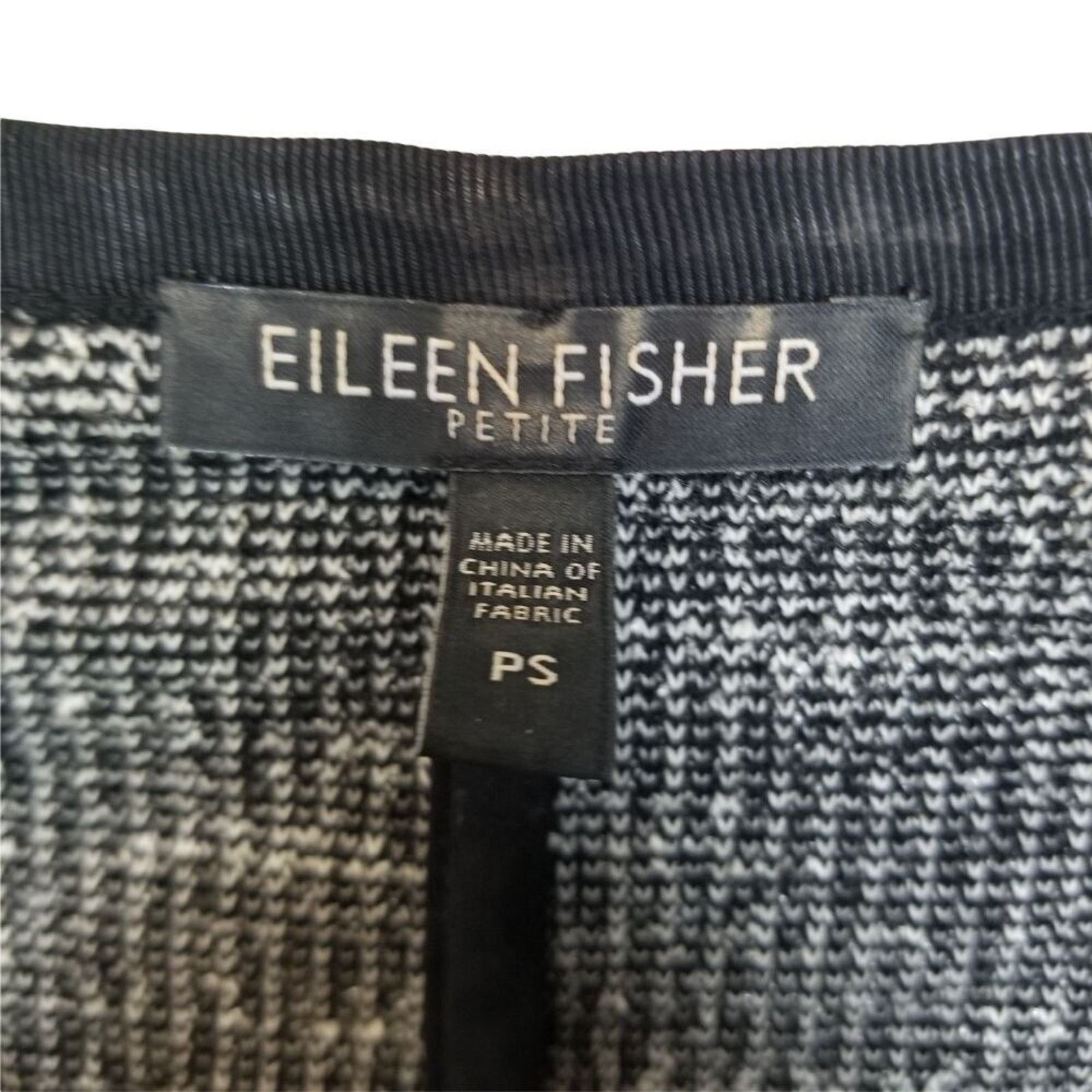 Eileen Fisher Eileen Fisher Tweed Blazer Cropped Jacket Full Zip Size PS Size S / US 4 / IT 40 - 8 Thumbnail