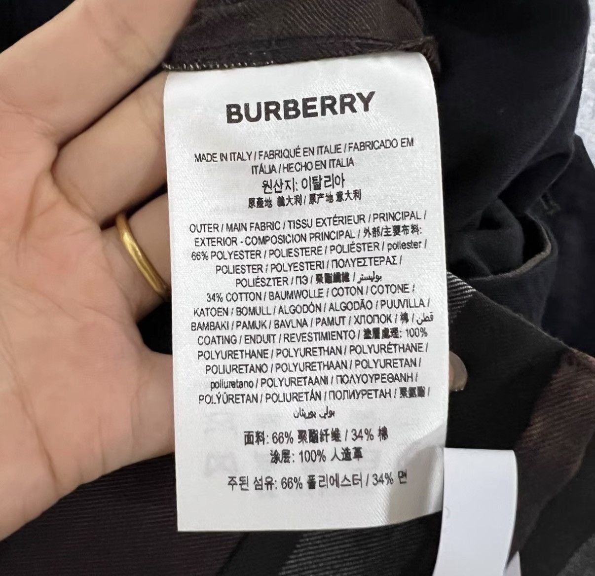 Burberry Burberry Classic Stripe Printed Pants J41 Size US 34 / EU 50 - 5 Thumbnail