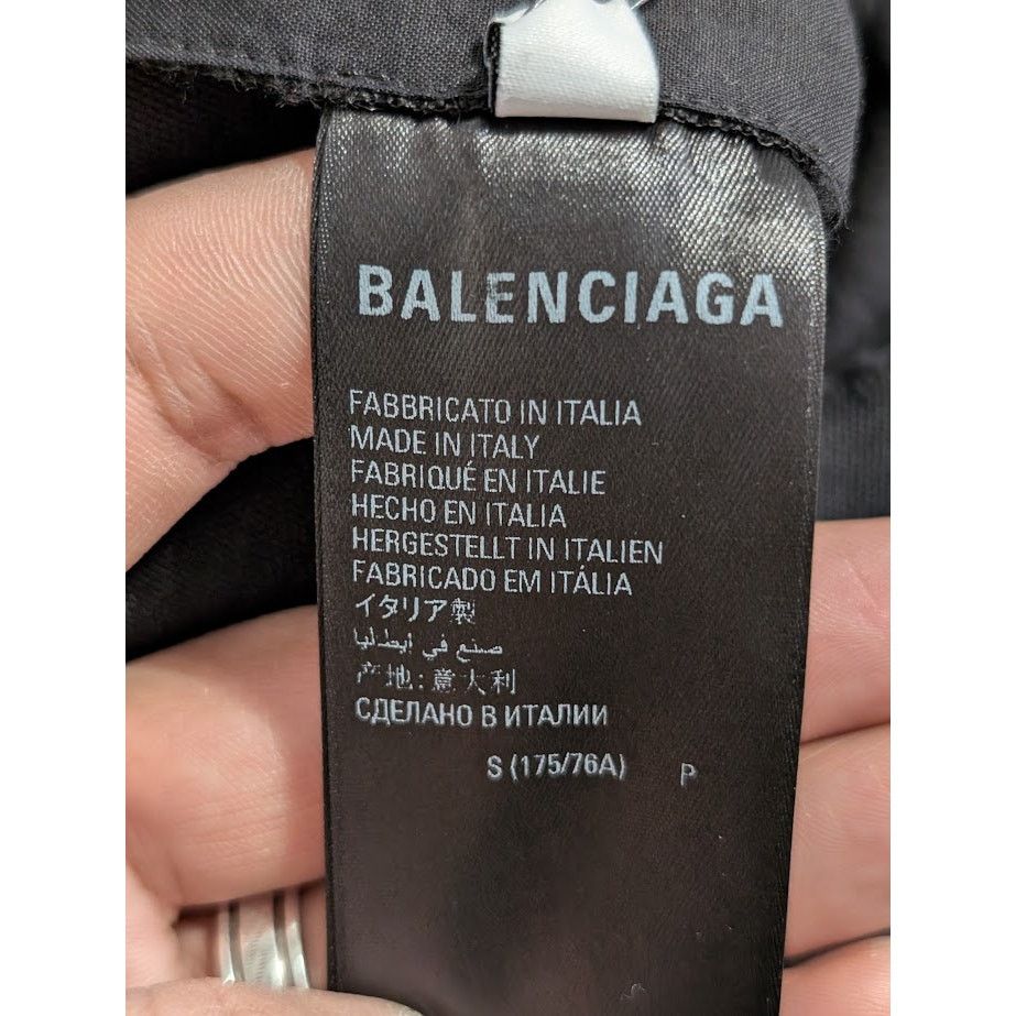 Balenciaga o1rshd1 Casual Pant in Black Size US 30 / EU 46 - 18 Thumbnail