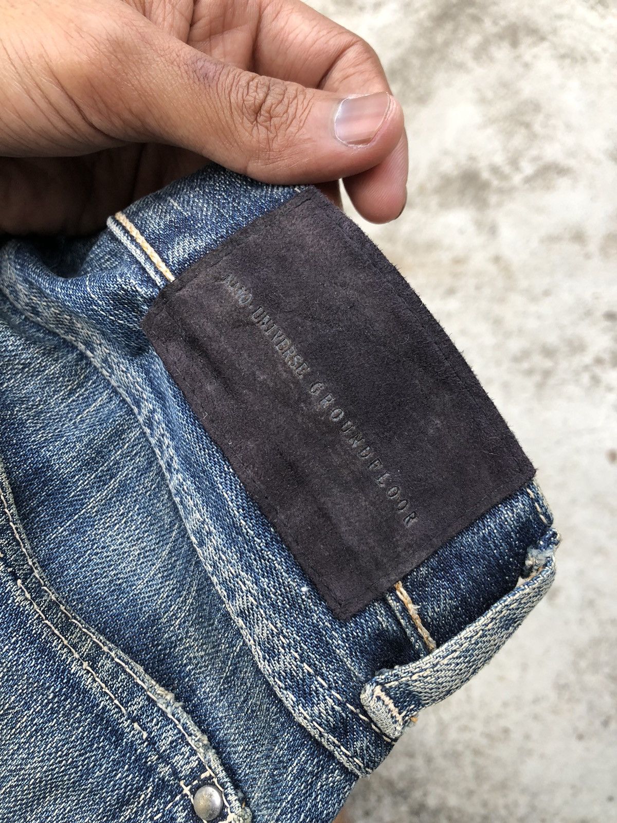 NANO universe SLIM FIT DISTRESSED DENIM BY NANO UNIVERSE Size US 30 / EU 46 - 6 Thumbnail