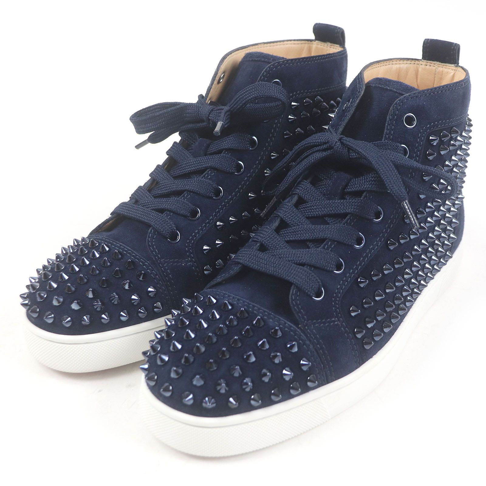 Christian Louboutin Christian Louboutin Christian Louboutin LOUIS FLAT Suede Sneakers Suede Shoes 3101212 DUTY FREE for USA Size ONE SIZE - 1 Thumbnail