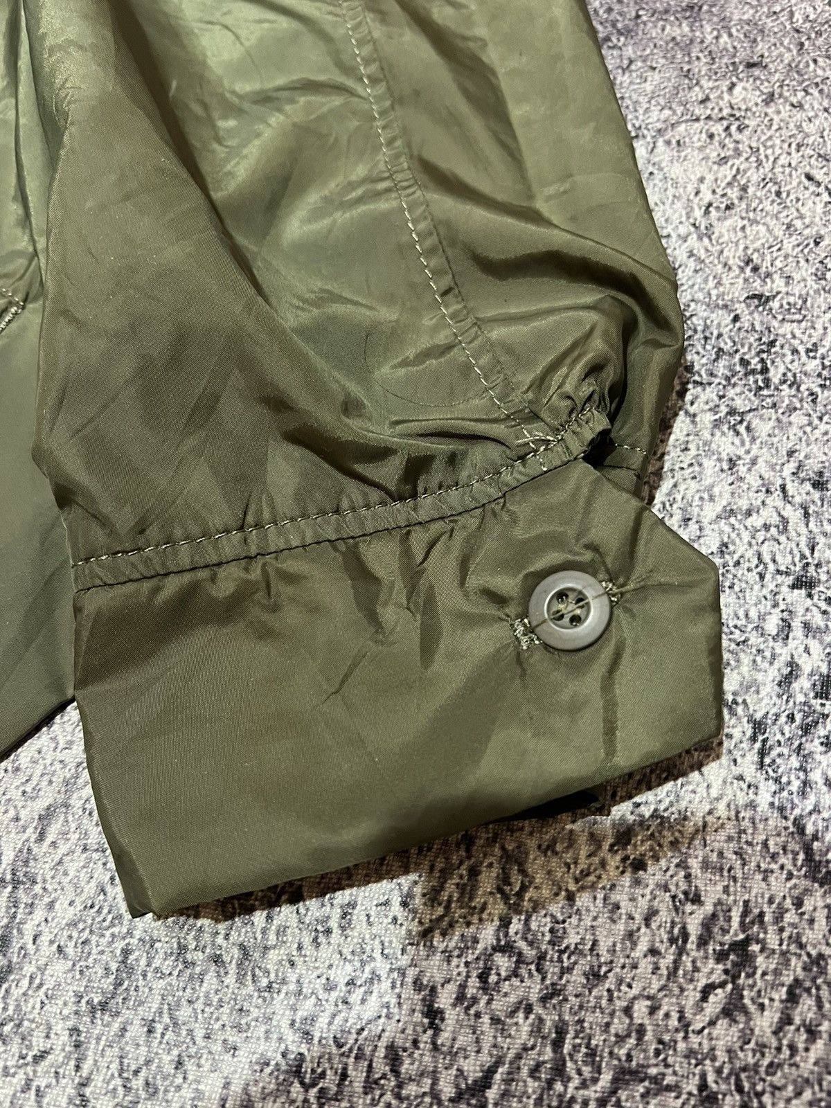 2000s 45 RPM Flying Military Nylon Jacket y2k Lgb