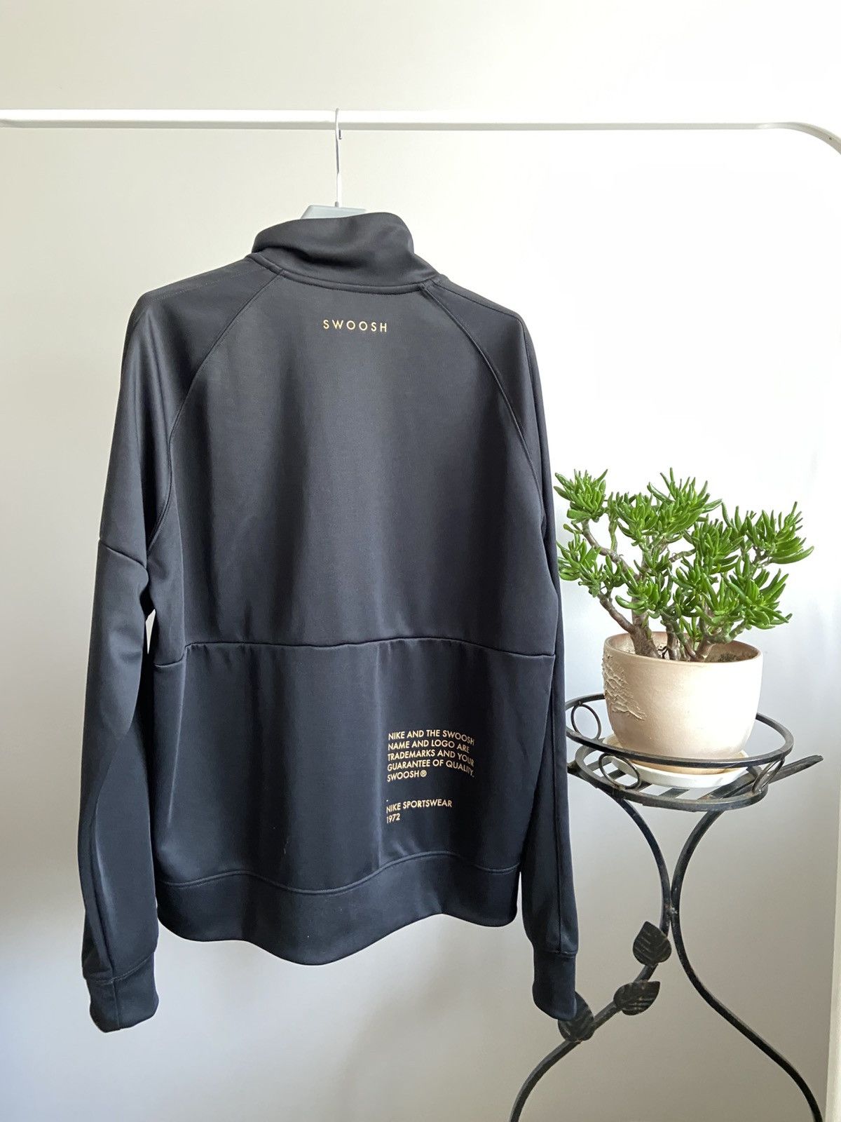 Nike Nike Swoosh sweatshirt / hoodie witch zipper Size US M / EU 48-50 / 2 - 4 Thumbnail